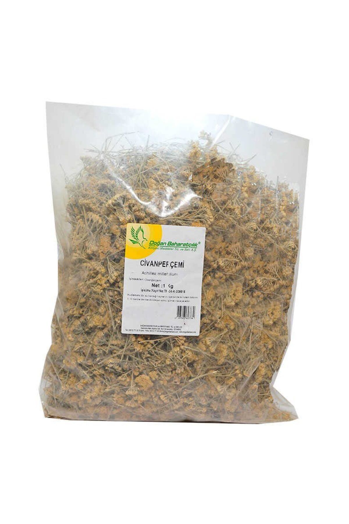 S PAZARIM Doğal Civanperçemi Otu 1000 Gr Paket