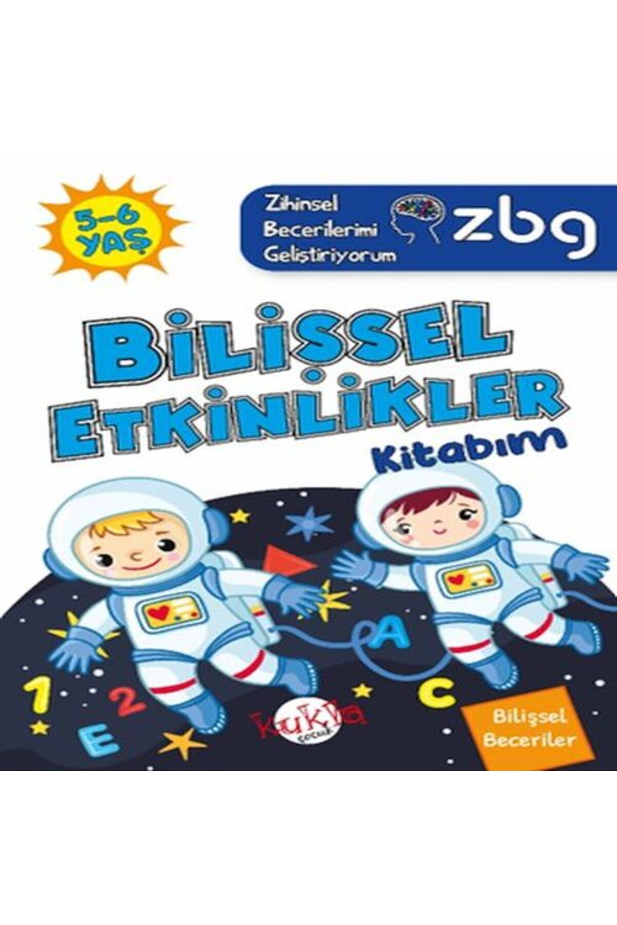 Kukla Yayınları ZBG 56 Yaş Bilişsel Etkinlikler Kitabım