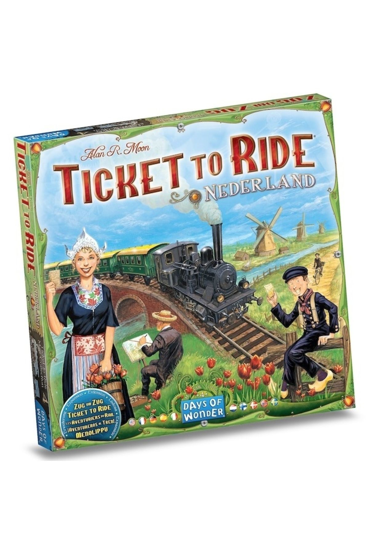 Asmodee-Game Asmodee - Ticket to Ride, Map Collection, Netherlands, lb. english 4