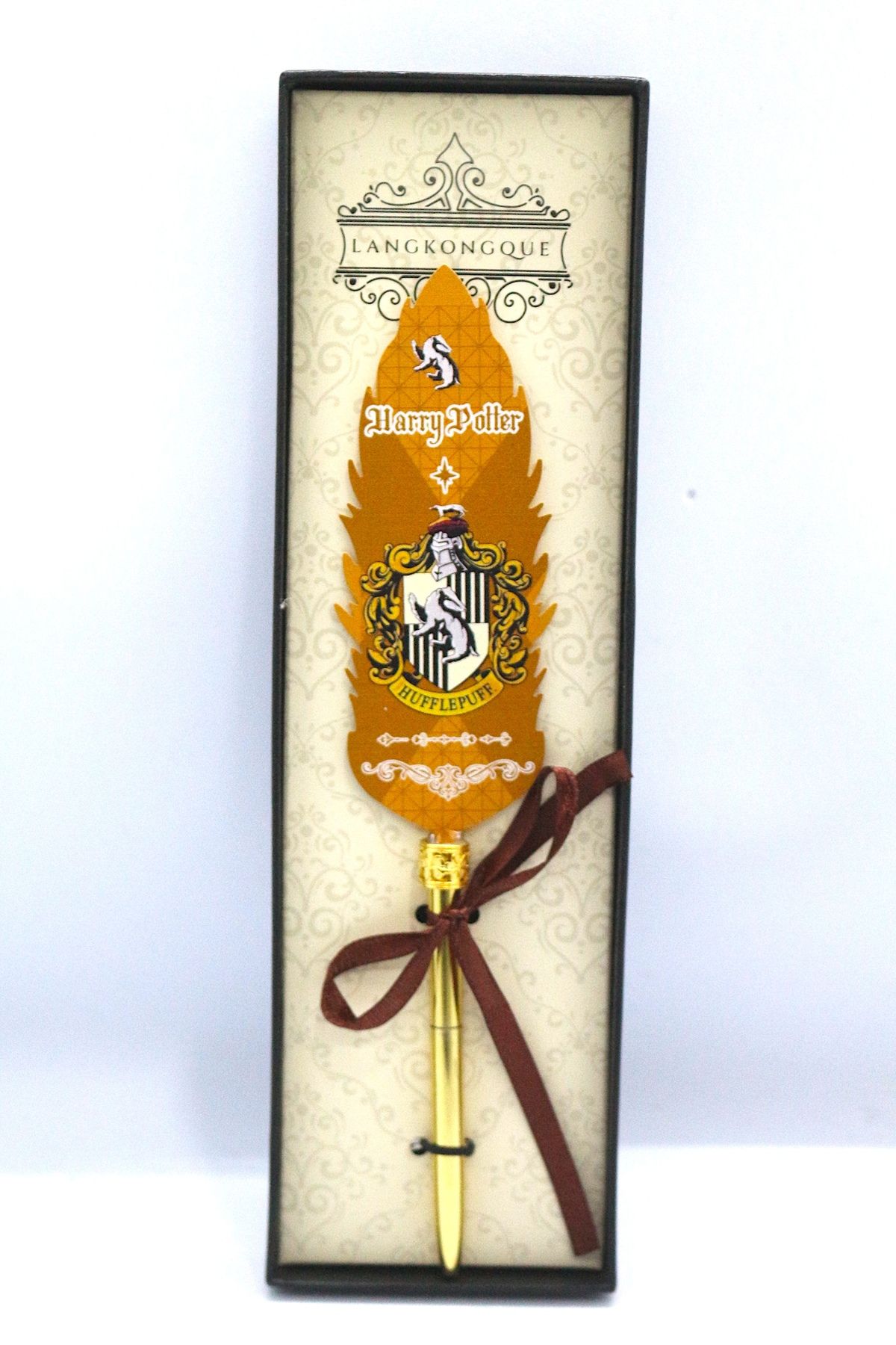 shop HARRY POTTER HEDİYELİK METAL KALEM HUFFLEPUFF KUTULU