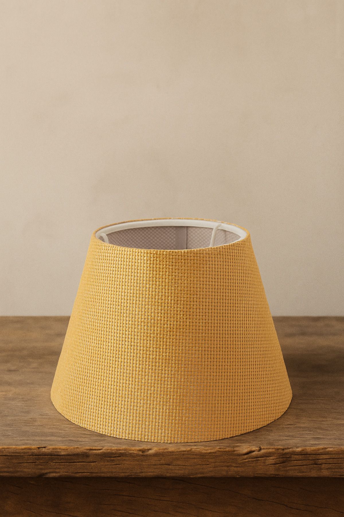 Abralight Hardal Sarısı Abajur Başlığı 22cm