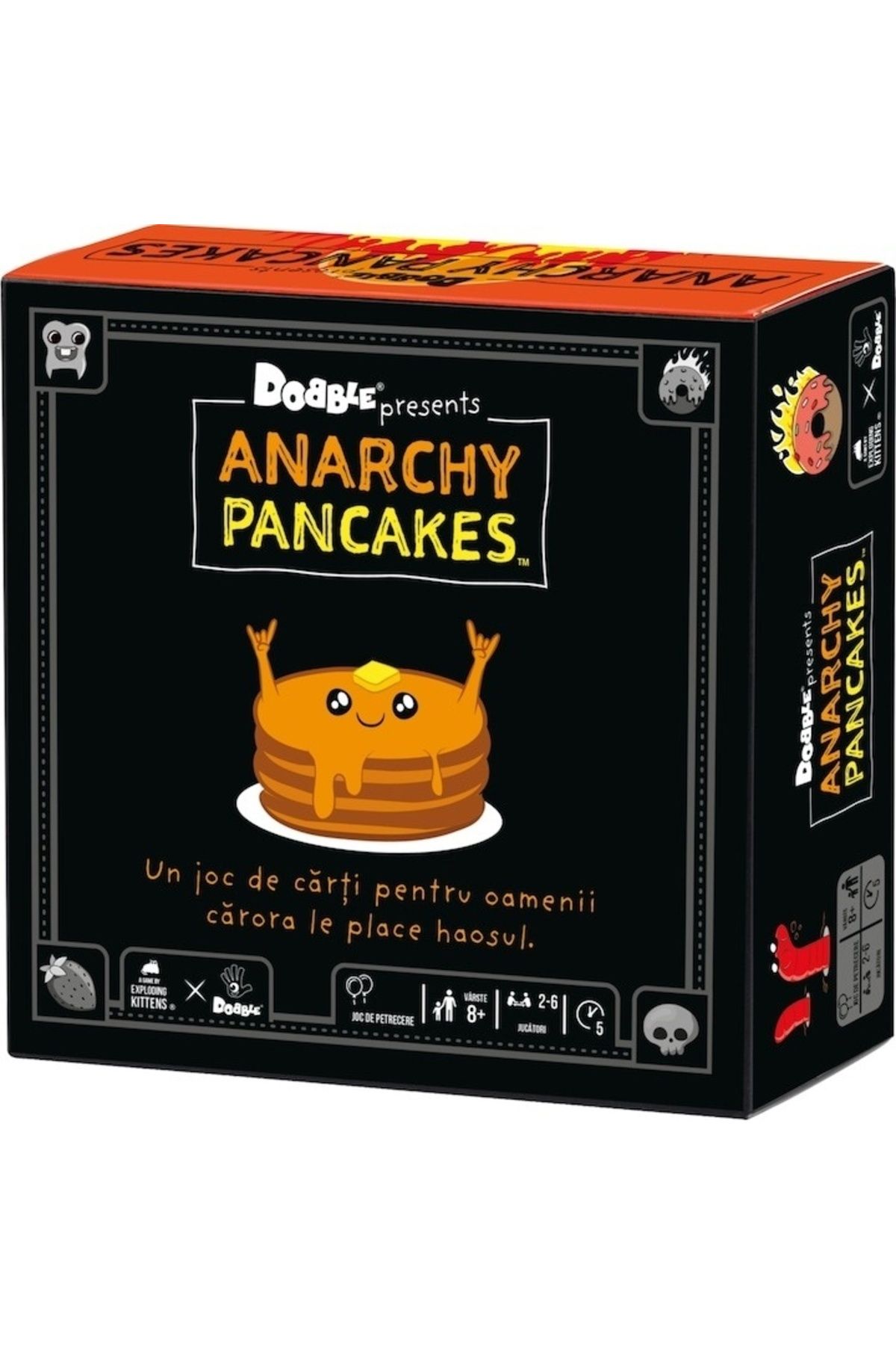 Asmodee-Dobble Game - Anarchy Pancakes, Romanian language 7