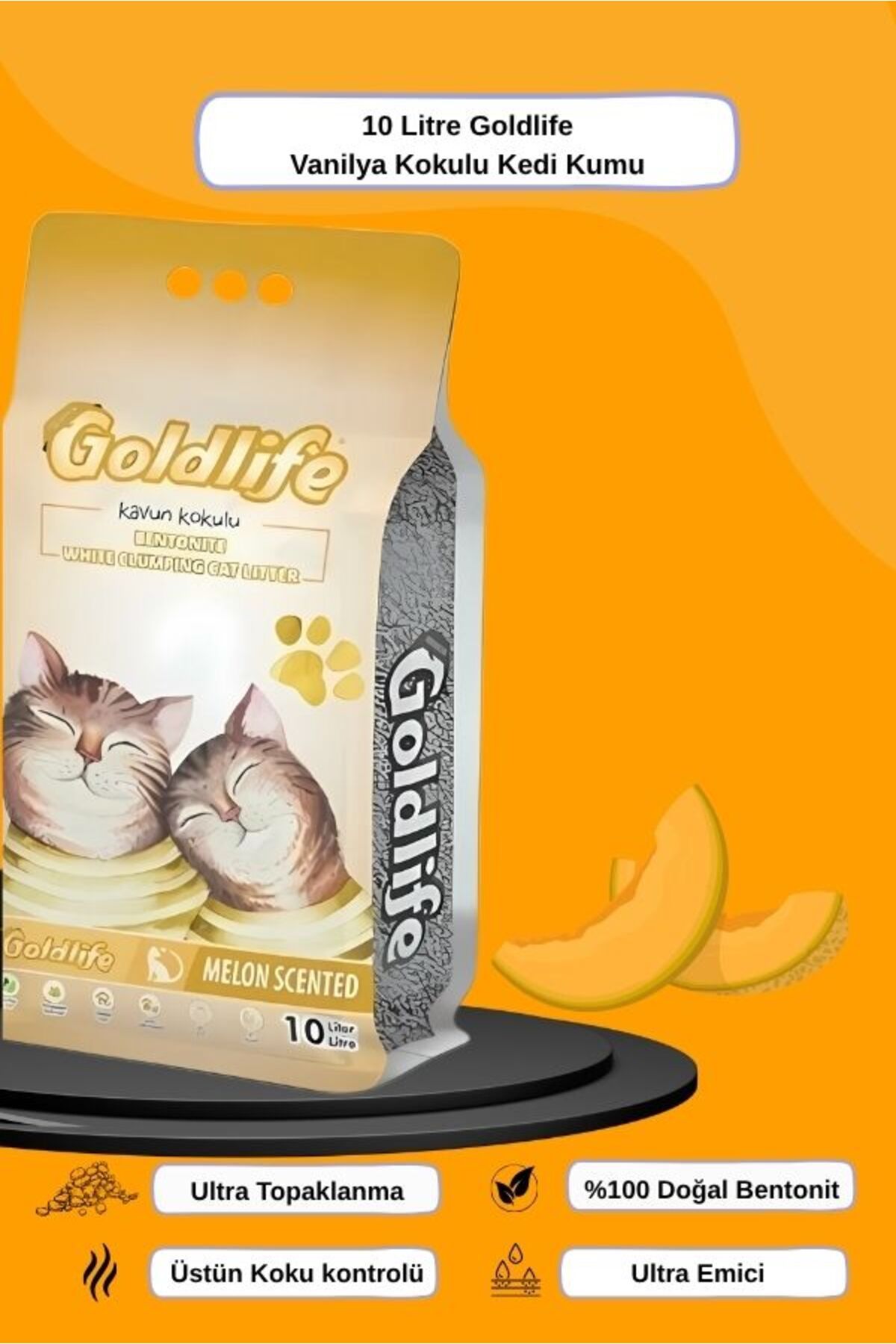 Goldlife Kavun Kokulu İnce Taneli 10 LT