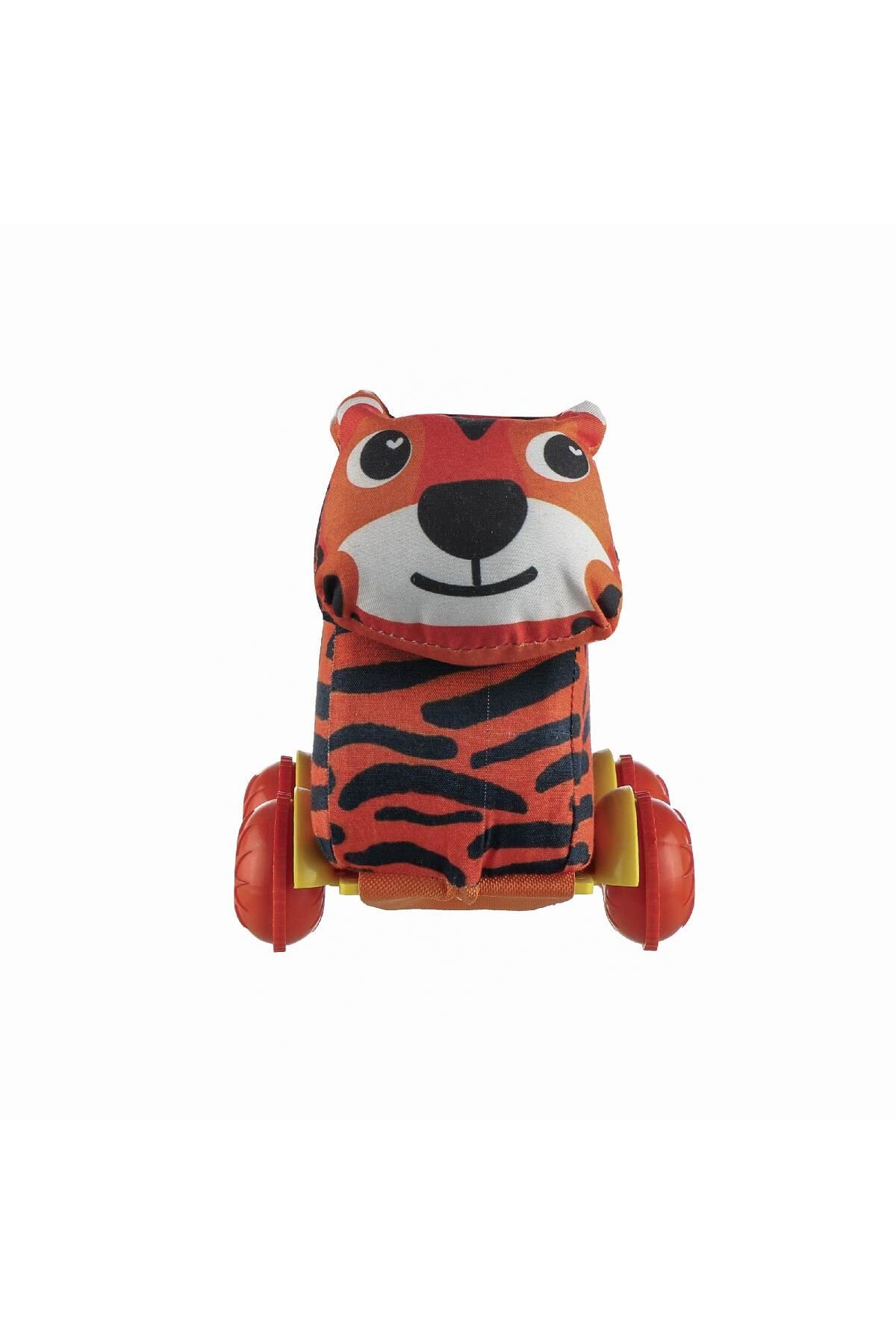 Toys2you Hayvanlar Serisi Eğitici Peluş Arabalar - Kaplan