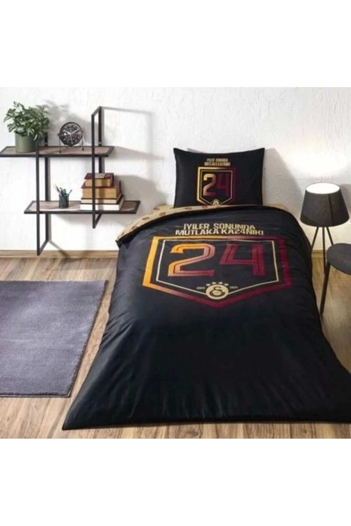 Modafiks Galatasaray 24 .Şampiyonluk Tek Kişilik Lisanslı Nevresim Takımı