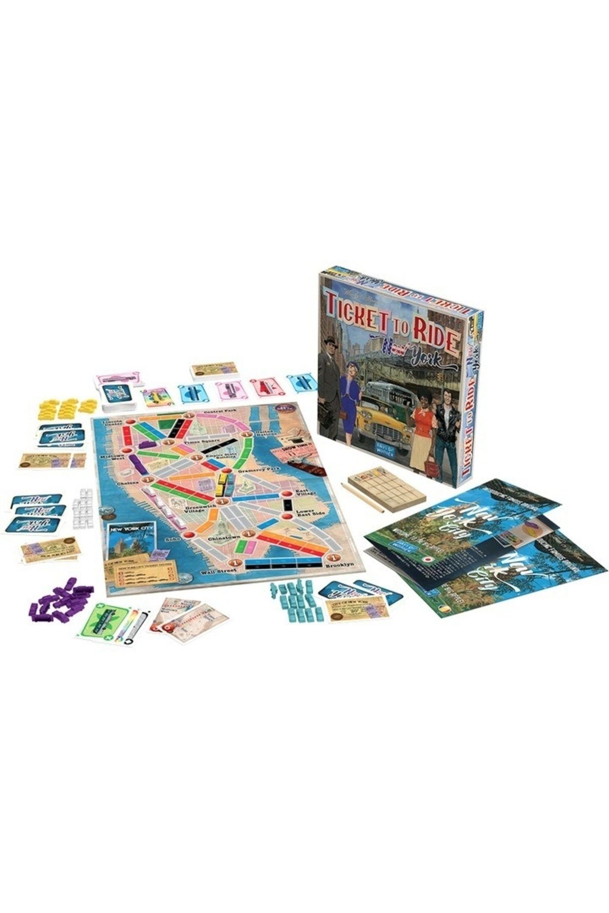 Asmodee-Game Asmodee - Ticket to Ride New York, lb. ROMANIAN 2