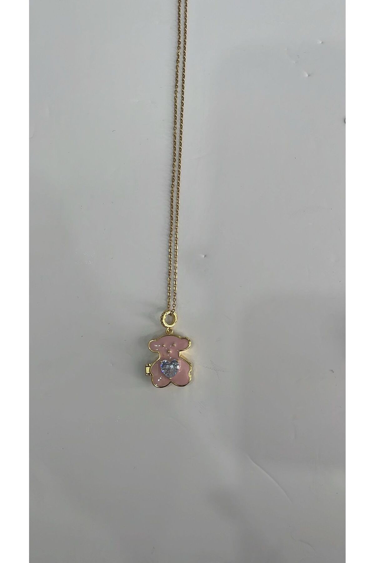 MirasAtelier Pembe Ayıcık Model Açılabilir