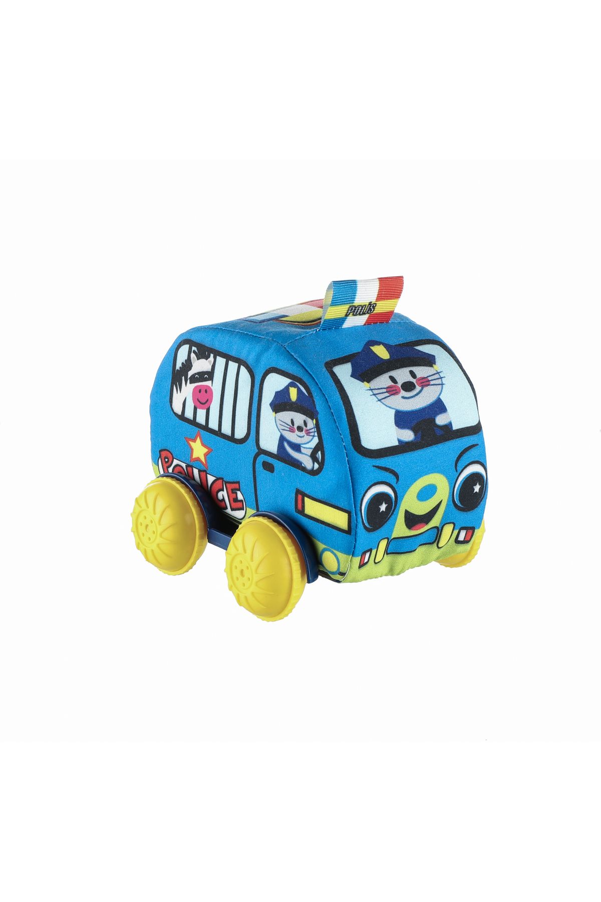 Toys2you Eğitici Meslekler Peluş Araba - Polis