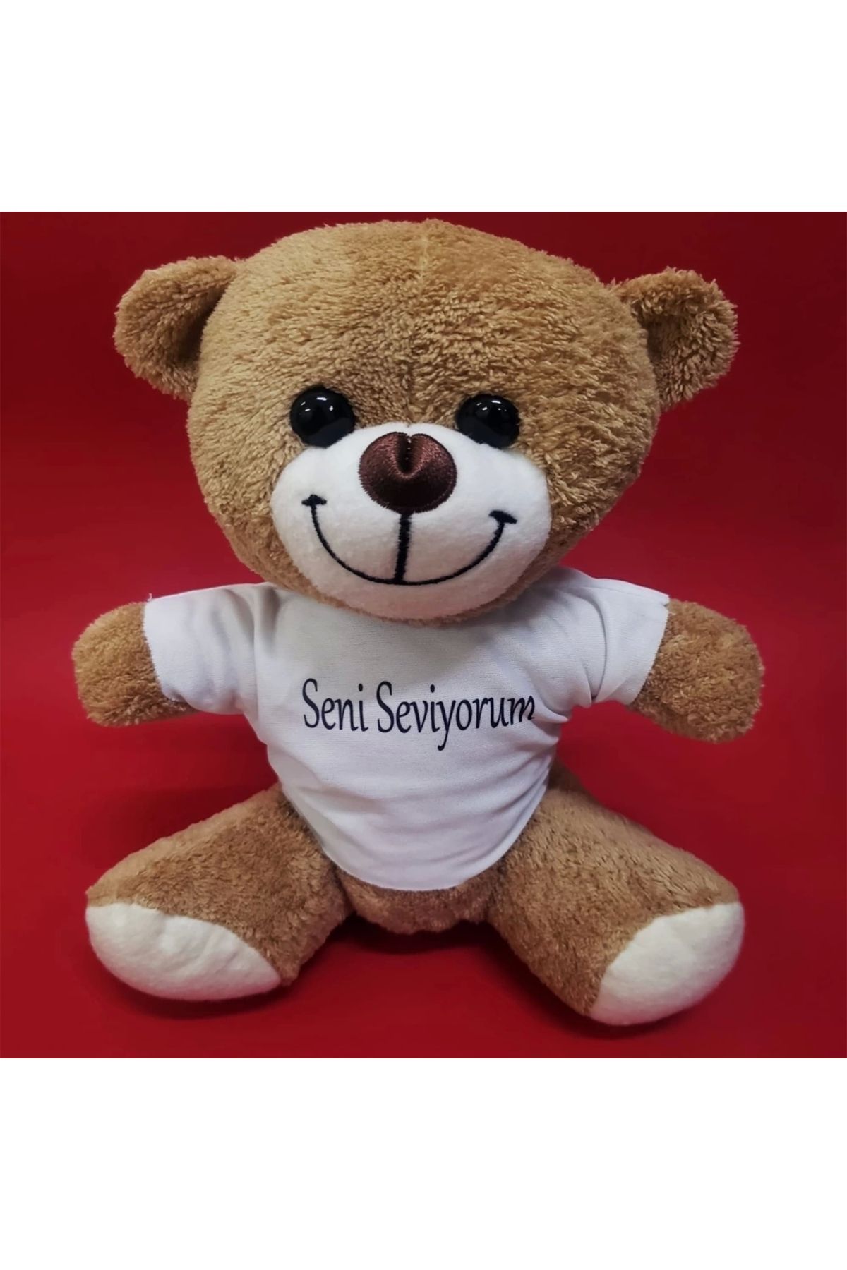 shop Kahverengi Seni Seviyorum Tişörtlü Ayı