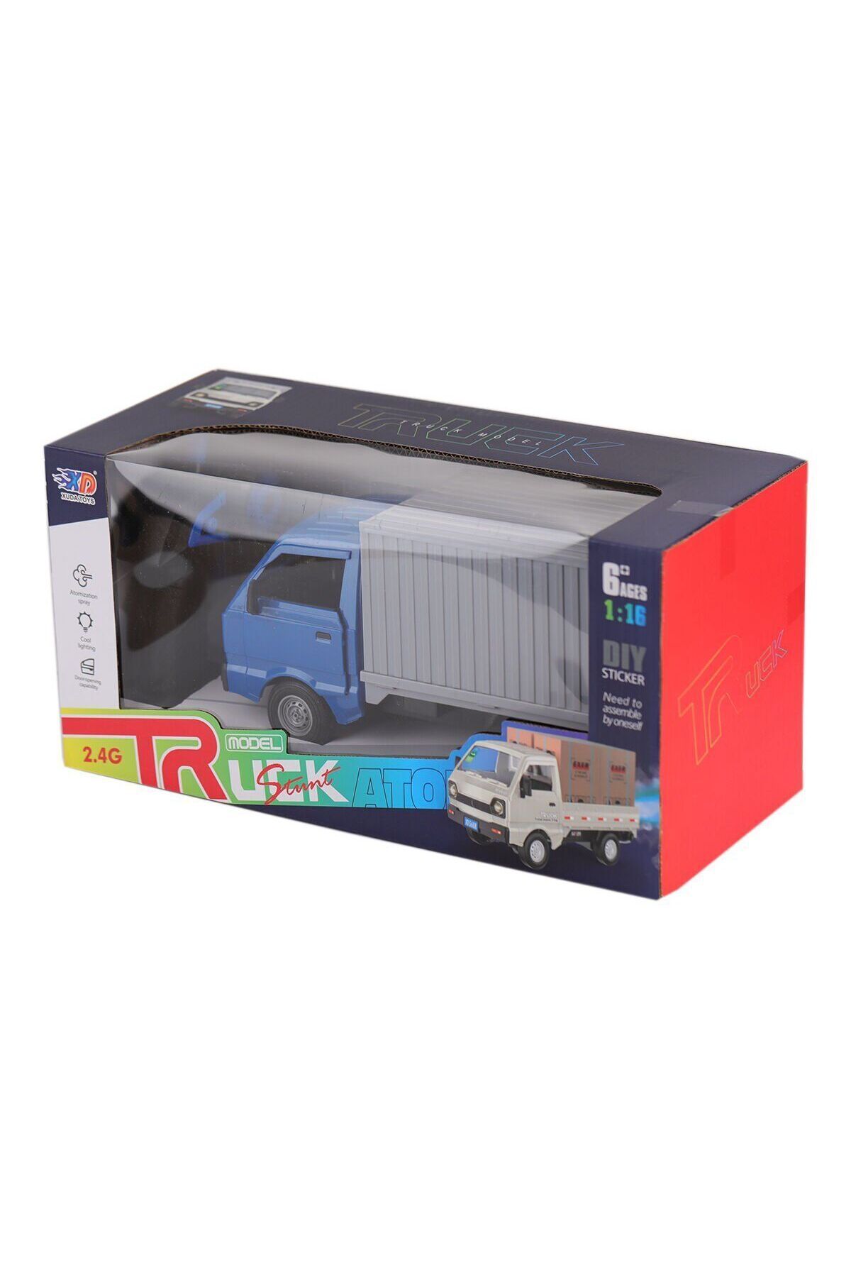 Easy Tedarik 3688-G149A Şarjlı Kumandalı Duman Atan Kamyon