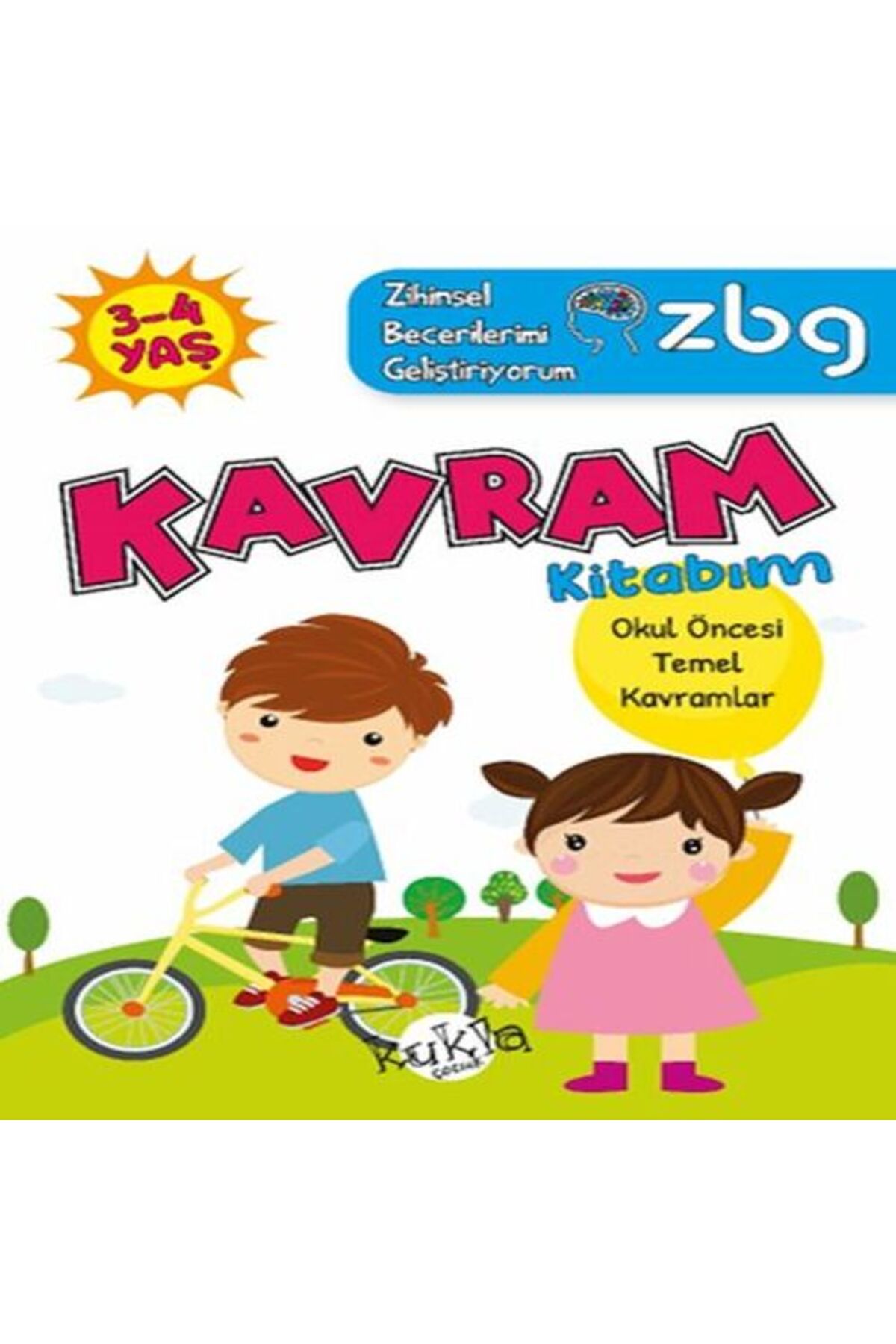 Kukla Yayınları ZBG 34 Yaş Kavram Kitabım