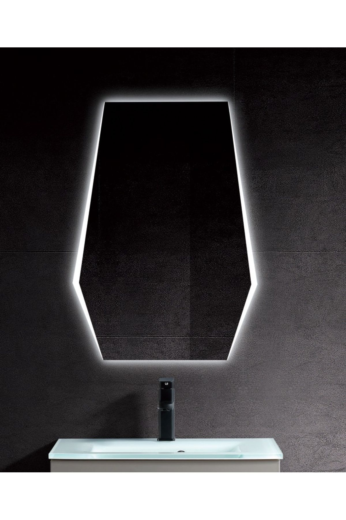 Trendy's Oglinda De Baie Trendy’s, Cu Led 600×850 Mm - One Size