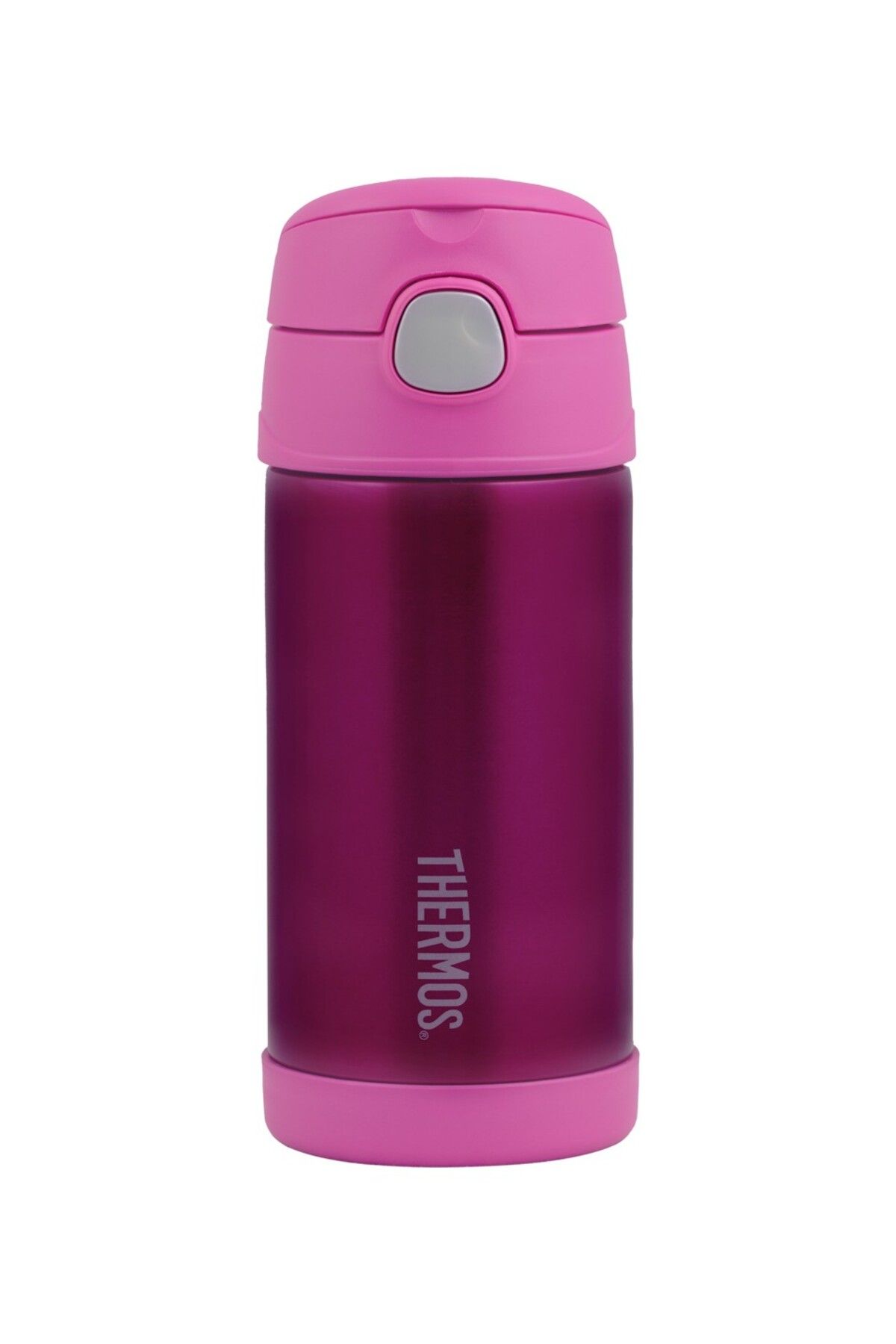 Thermos FUNtainer Pipetli Çocuk Termos 355ml (12 OZ) - Pink