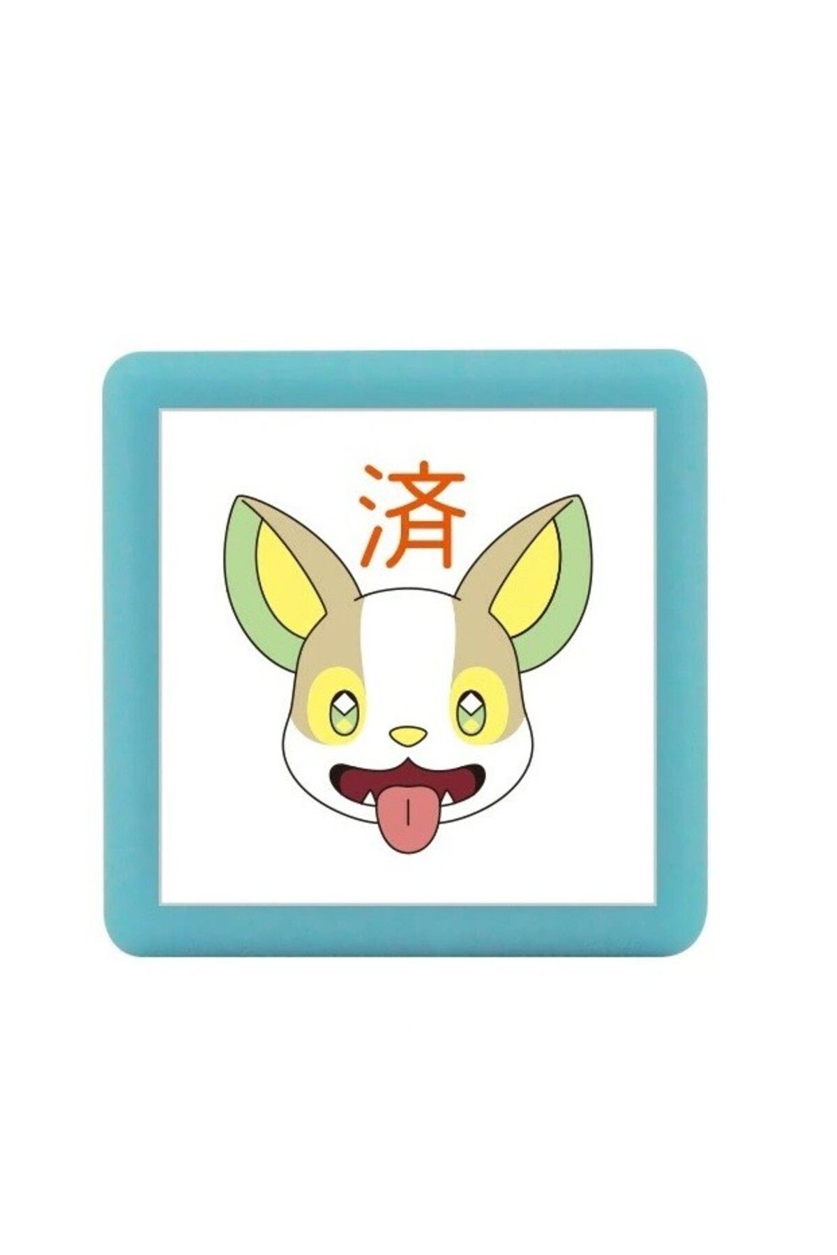 KODOMO Pokemon Mini Pon Damgası Wanpachi - Mürekkep rengi: Turuncu