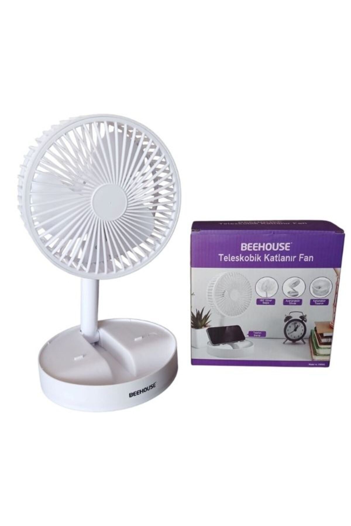 BEEHOUSE TELESKOBİK KATLANIR FAN