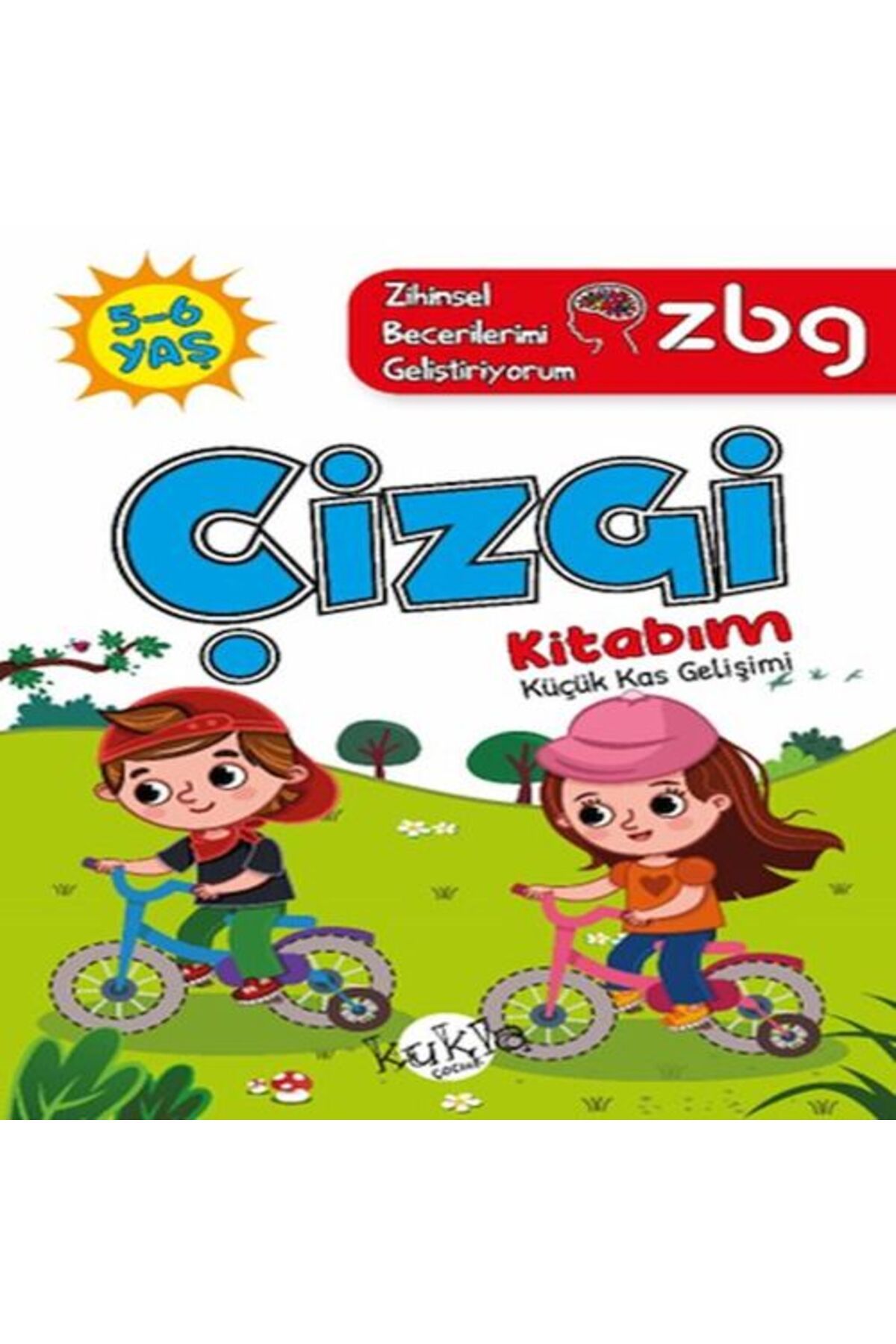 Kukla Yayınları ZBG 56 Yaş Çizgi Kitabım