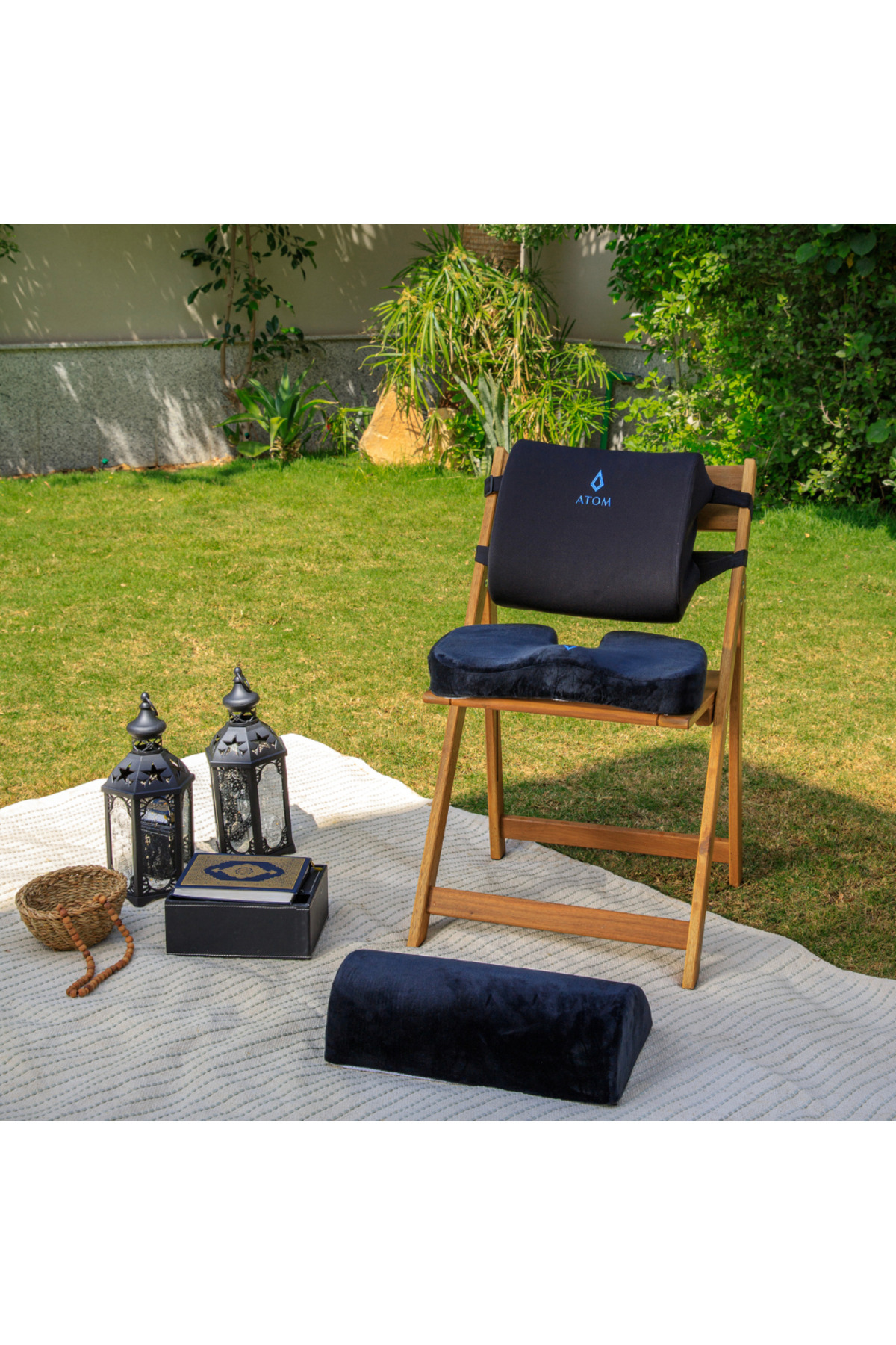 Atom-بكج الراحة المتكامل 3 وسادات مختلفة من أتوم - Atom Complete Comfort Package 3 Different Pillows 2