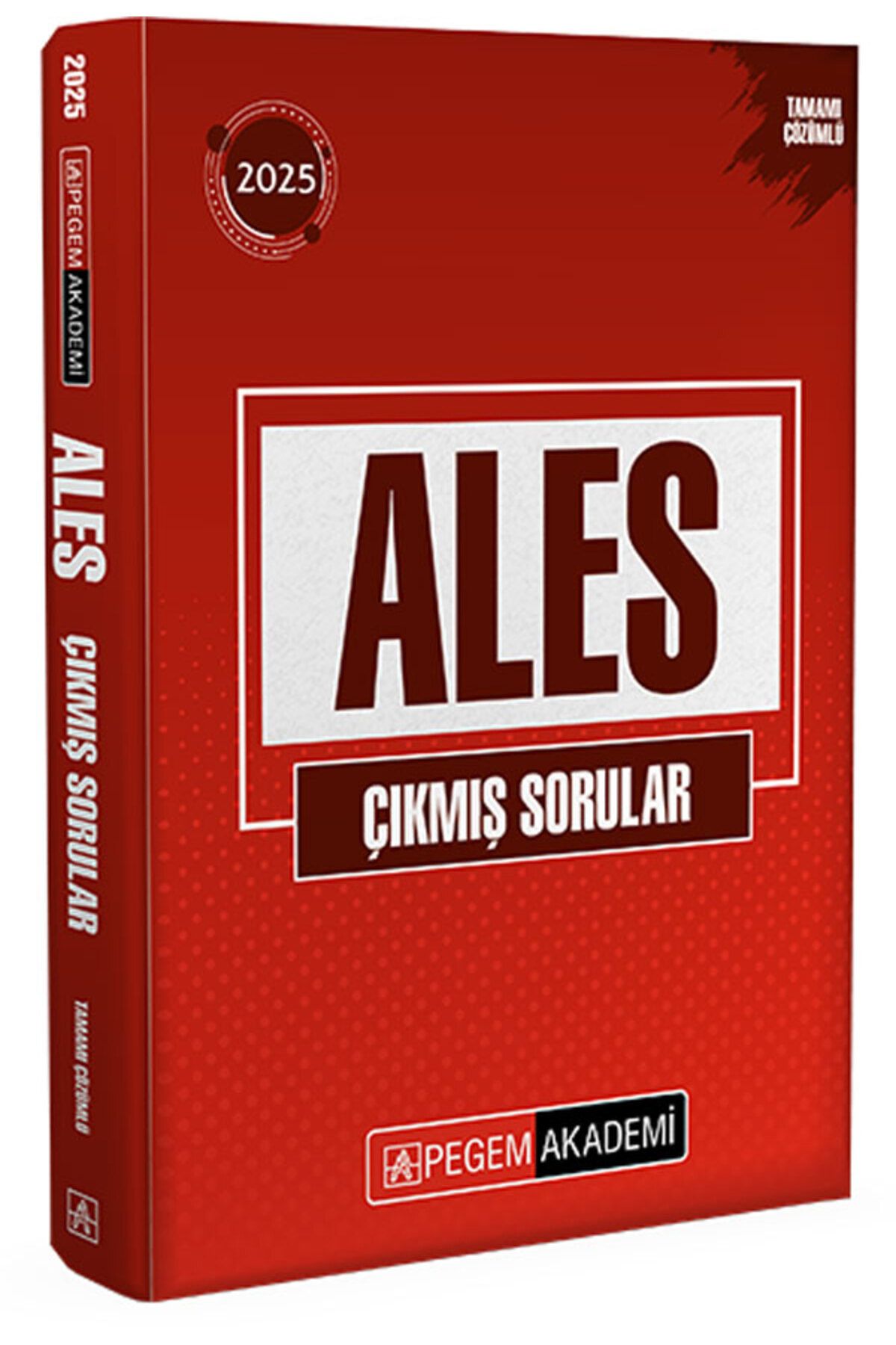 Pegem Akademi Yayıncılık 2025 ALES Tamamı Çözümlü Çıkmış Sorular