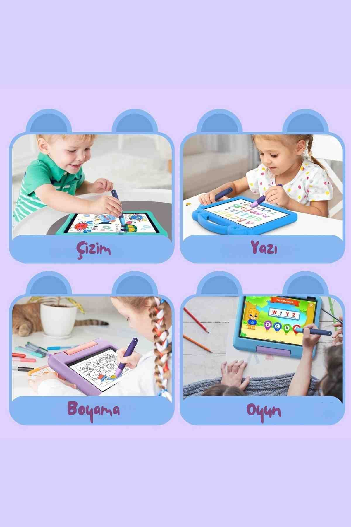 Fuchsia-Universal Child Friendly Soft Screen Stylus Compatible with All Capacitive Touch Screens 3