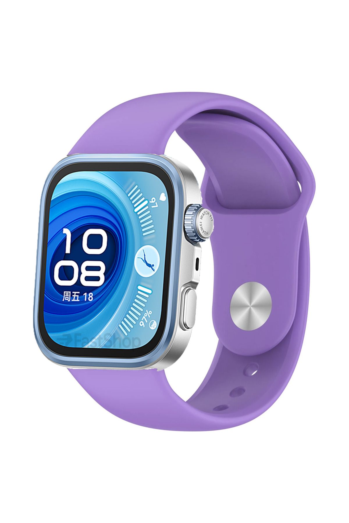 MMPSHOP Huawei Watch Fit 4 / Fit 4 Pro Uyumlu Lquid Silikon Akıllı Saat Kordonu
