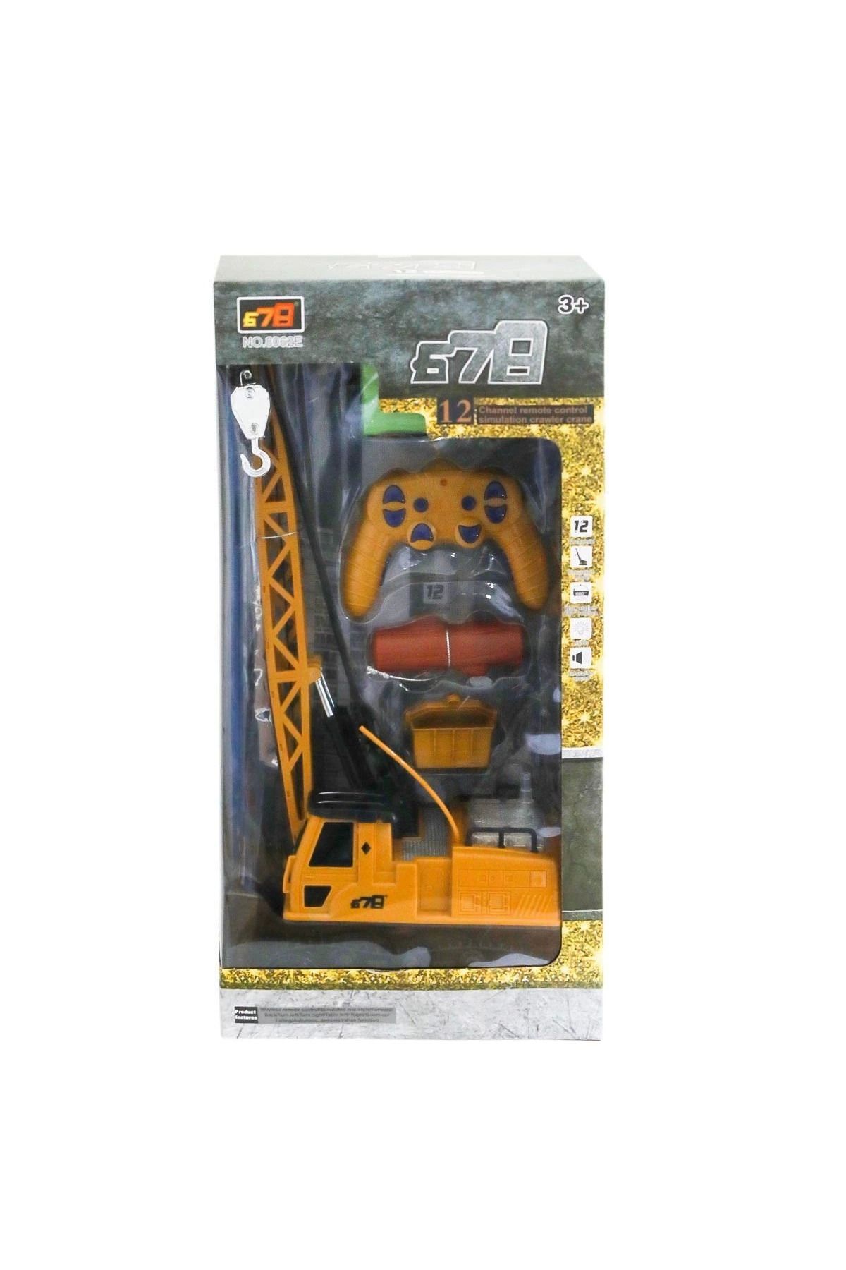 Vemora 8062E Kumandalı Şarjlı Kule Vinç