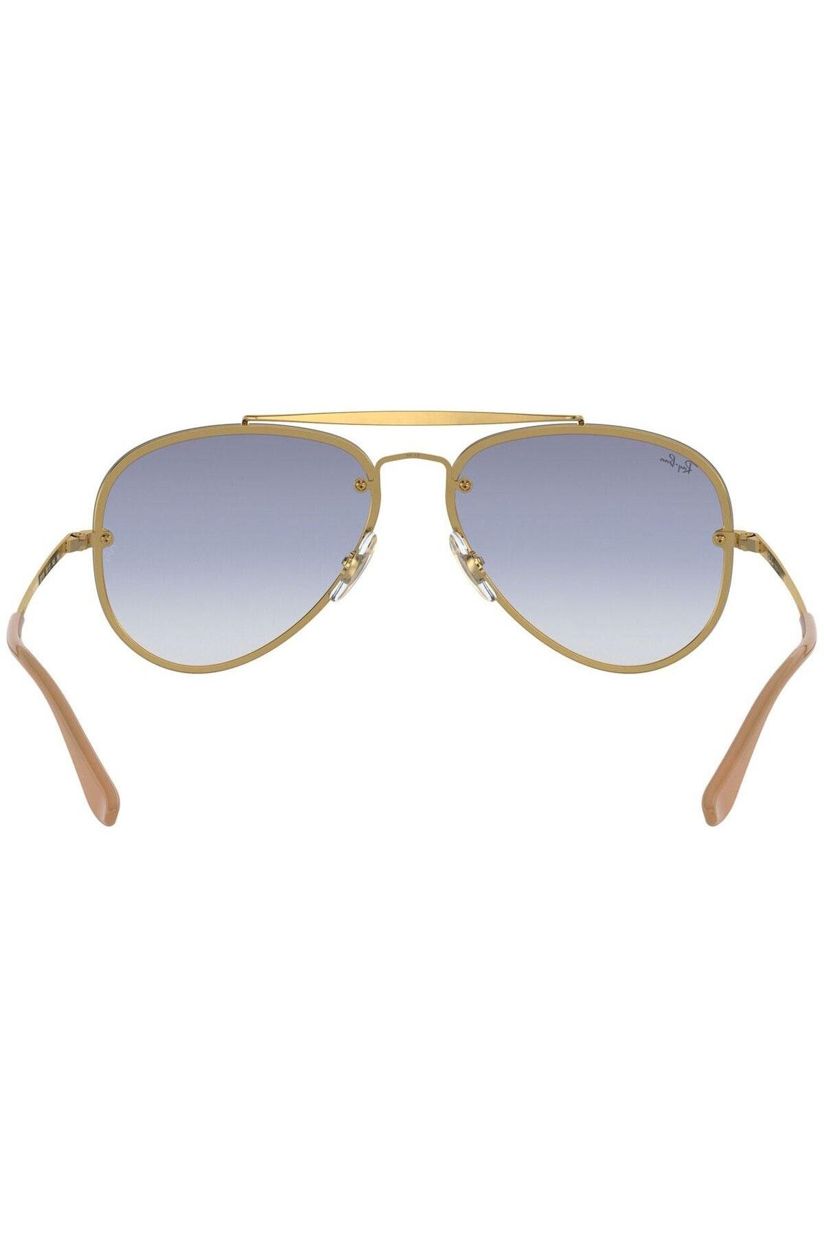 Ray-Ban-Ray‑Ban Blaze Aviator RB3584N 001/19 – Unisex, Rama aurie & Lentile gradient albastru, Mărime 61 3