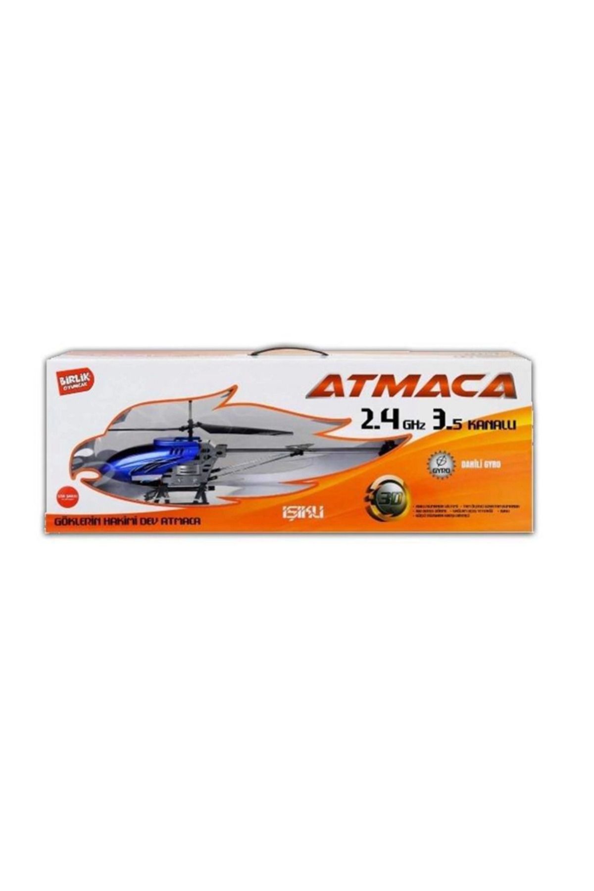 Modafiks Uzaktan Kumandalı Şarjlı Mavi Atmaca Helikopter