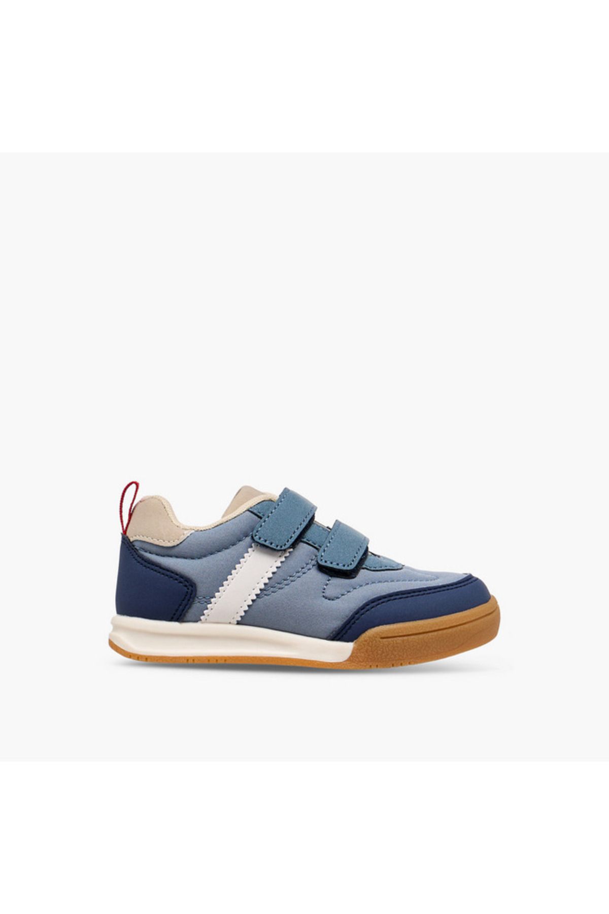 LBL by Shoexpress-Panelled Sneakers with Hook and Loop Closure 3