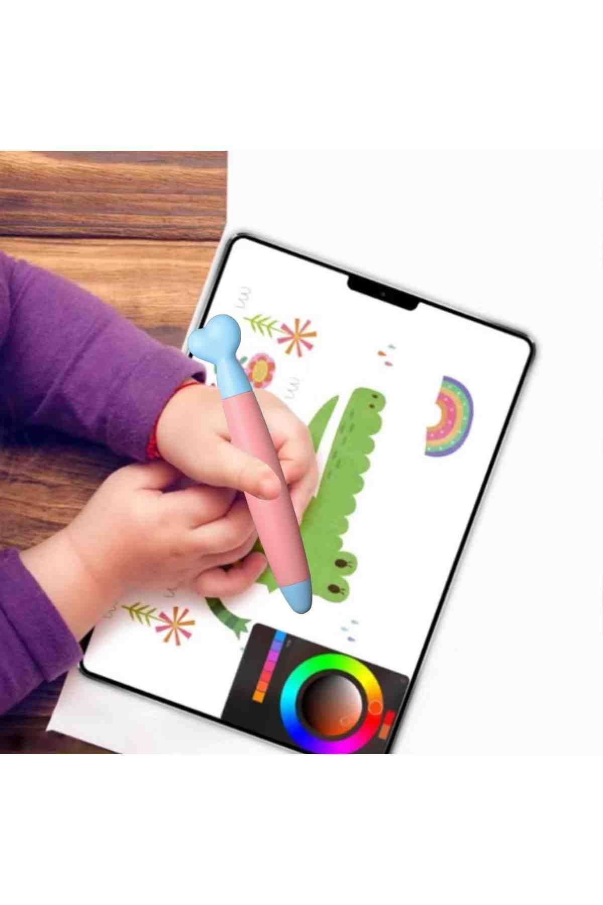 Fuchsia-Universal Child Friendly Soft Screen Stylus Compatible with All Capacitive Touch Screens 6