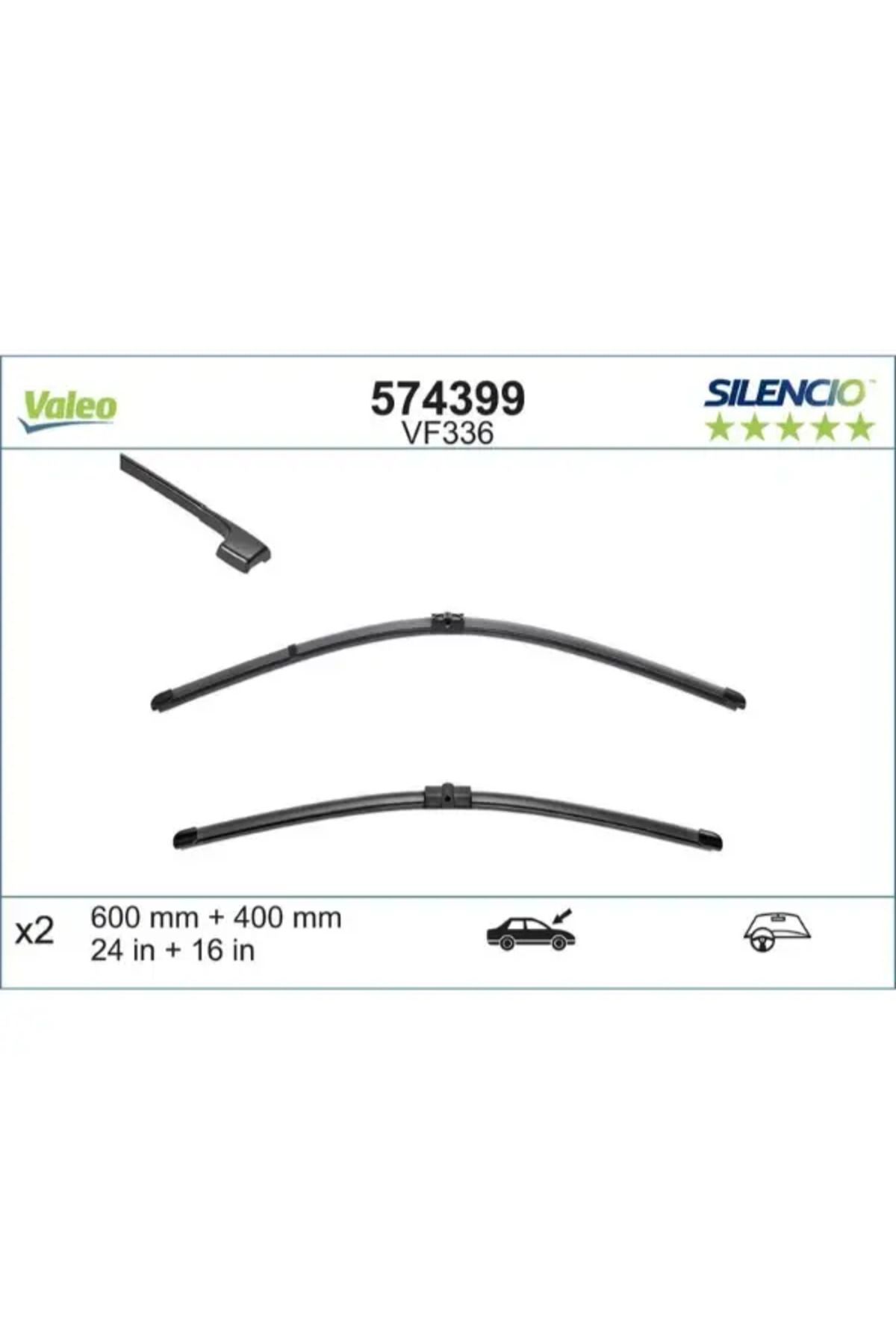 VALEO SILECEK SUPURGESI FLAT BLADE (X2) BMW 3 SERIES (E92)
