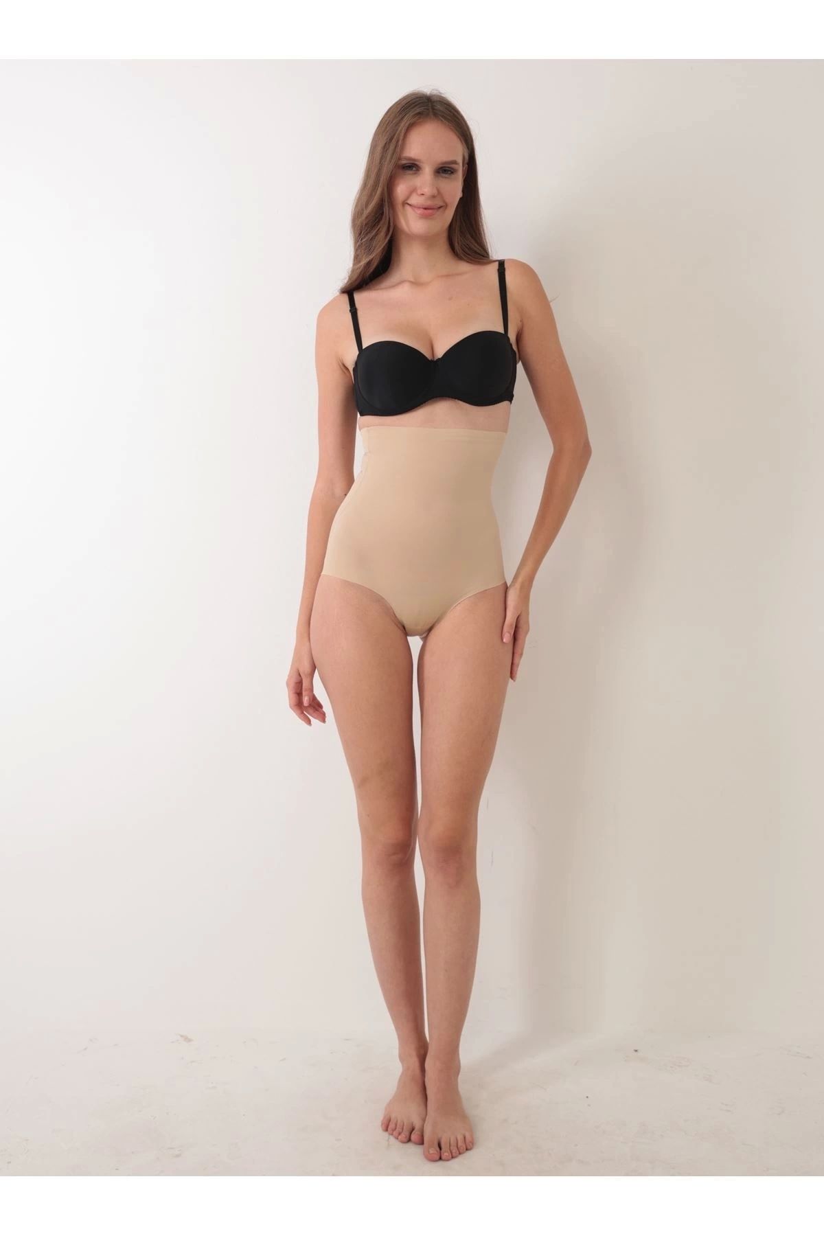 shop Ten Lazer Kesim Yüksek Bel Külot Korse
