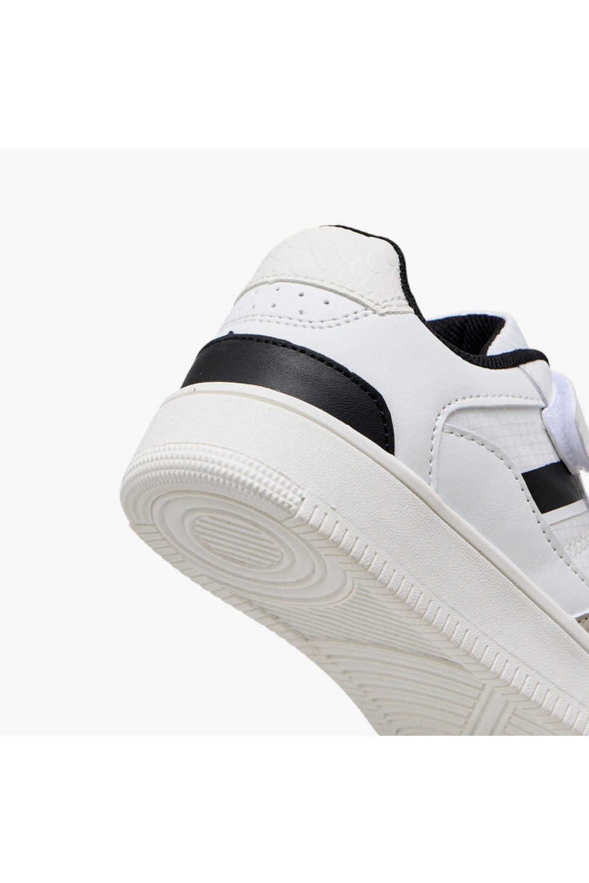 LBL by Shoexpress-LBL by Shoexpress Panelled Sneakers with Hook and Loop Closure 5