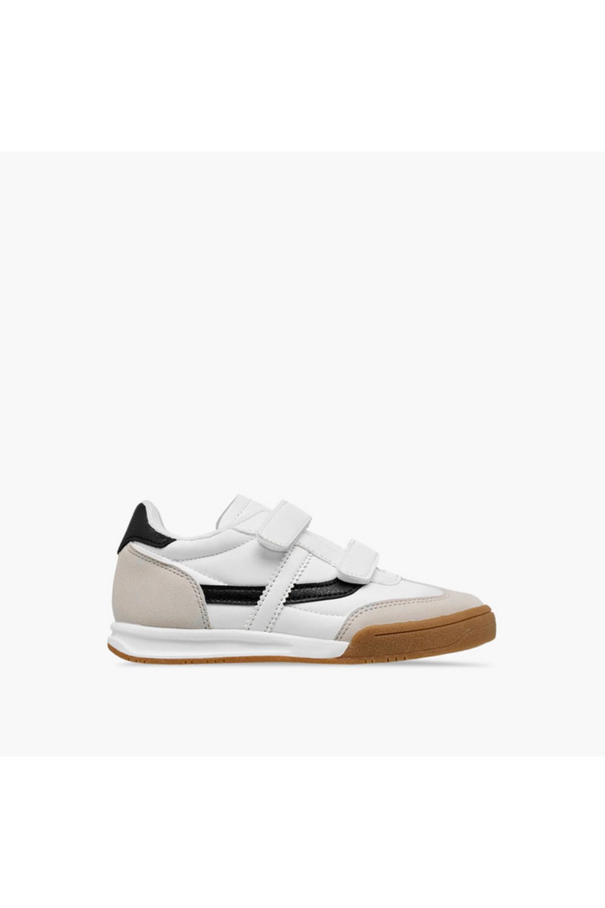 LBL by Shoexpress-Panelled Sneakers with Hook and Loop Closure 3