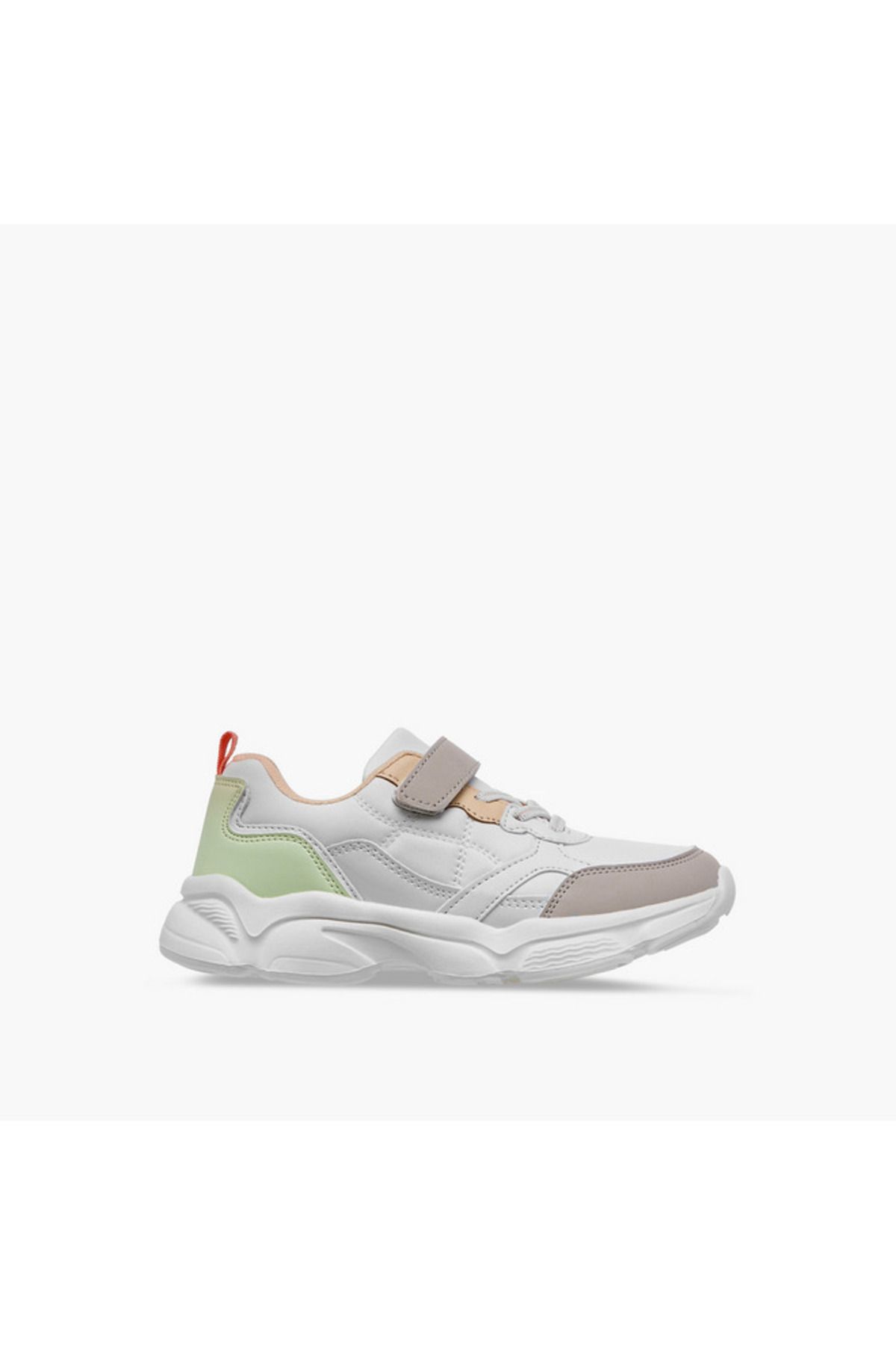 Flora Bella by Shoexpress-Flora Bella Colourblock Sneakers with Hook and Loop Closure 3