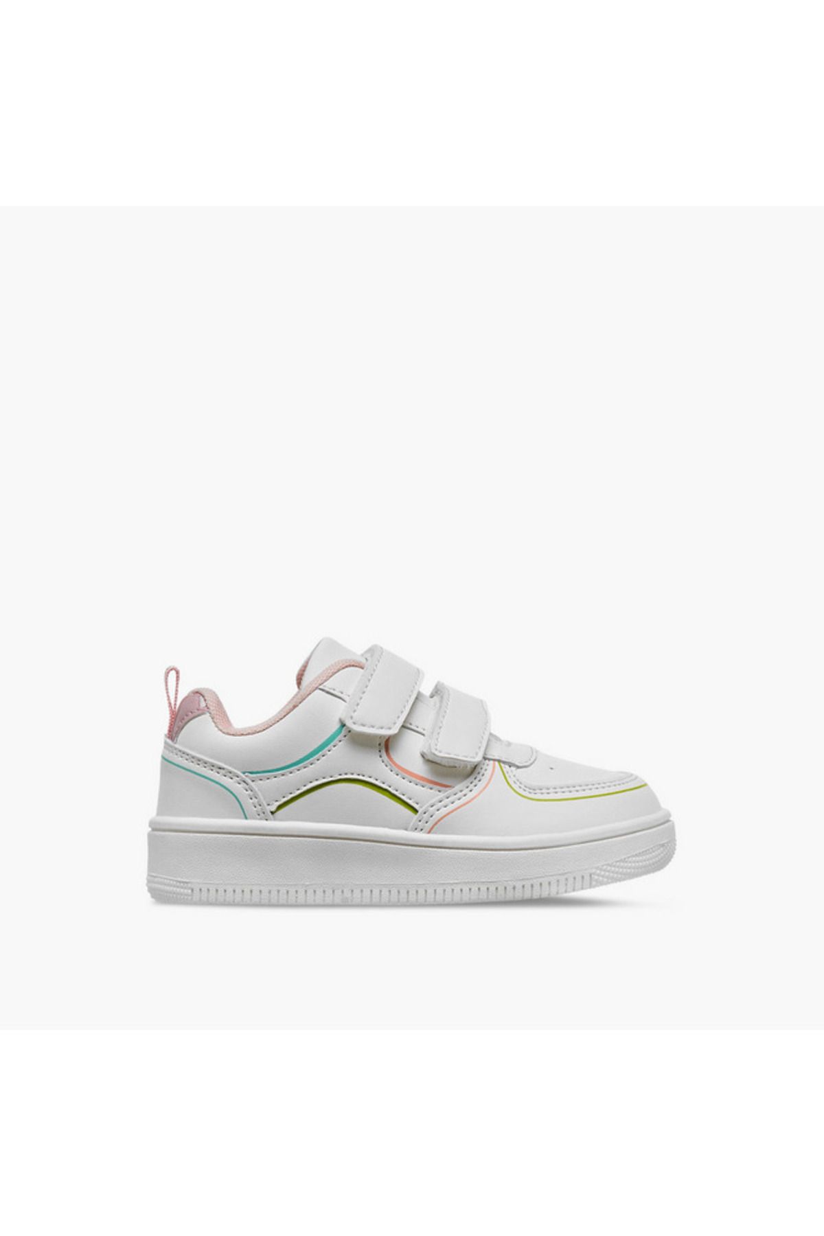Flora Bella by Shoexpress-Flora Bella Panelled Sneakers with Hook and Loop Closure 3