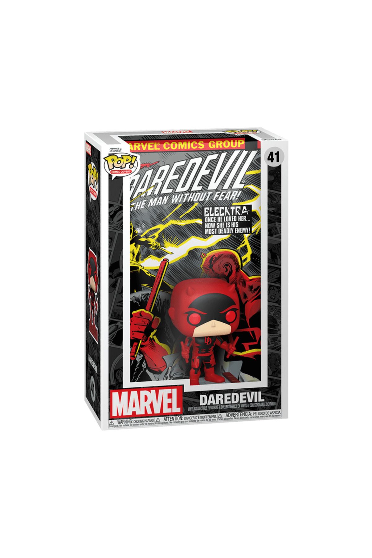 Funko Pop Comic Covers Marvel Daredevil The Man Without Fear Daredevil Special Editon No:41