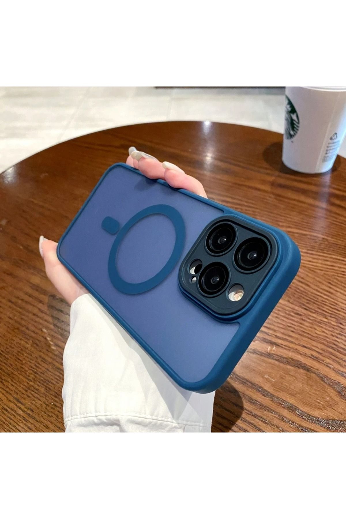 Di Aksesuar Samsung Galaxy A36 Lacivert Soft Magsafe Kılıf