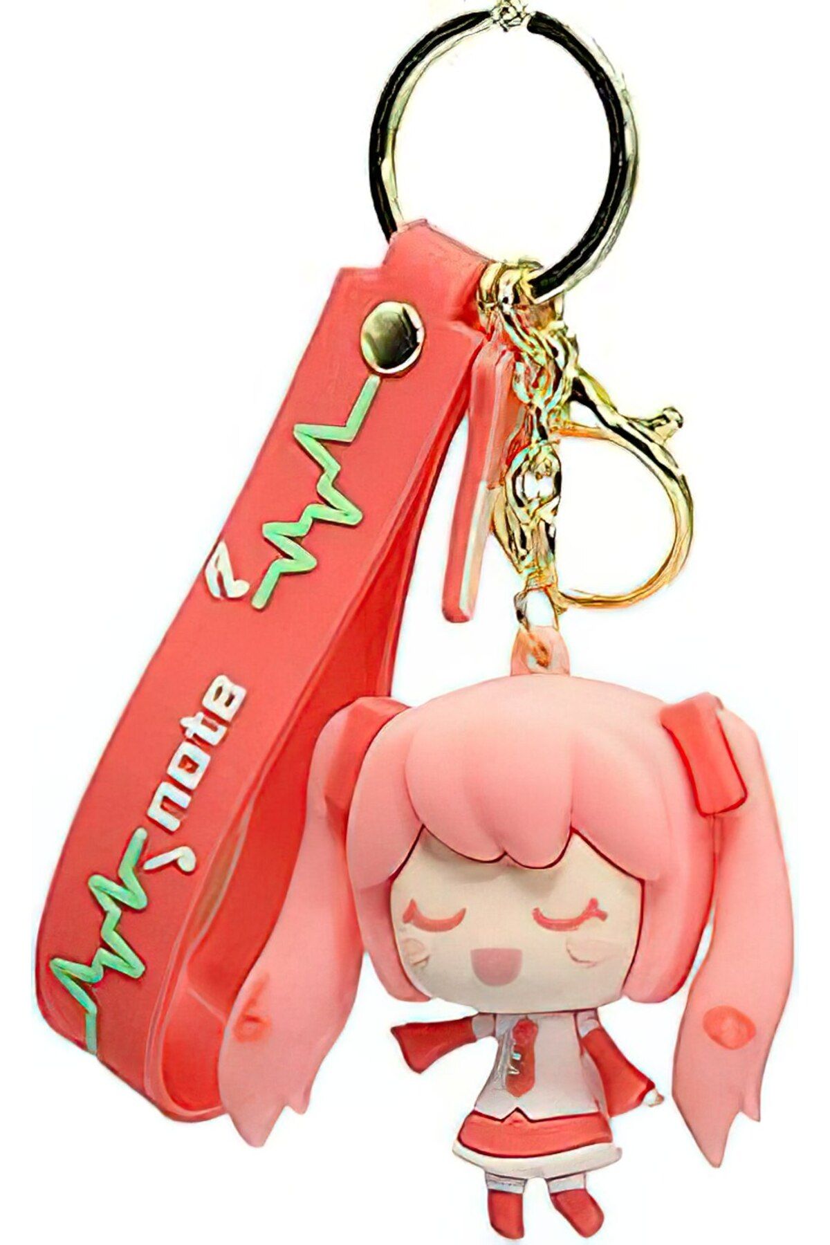 FG KONNİCHİWA Anime Hatsune Miku LAITO MEIKO Kagamine Rin Len Anahtarlık Ve Çanta Aksesuarı