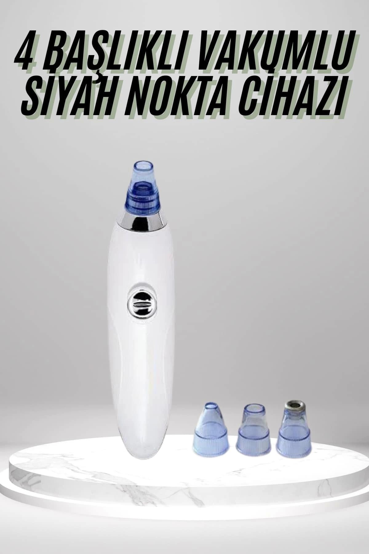 Modafiks 4 Başlıklı Pilli Vakumlu Siyah Nokta Temizleyici Akne Ve Önleyici