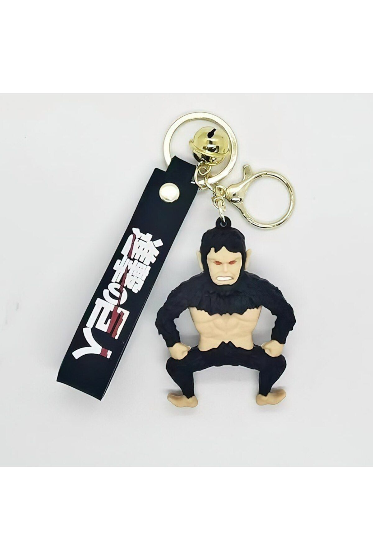 FG KONNİCHİWA Anime Attack On Titan - Titan Form Silikon Anahtarlık Ve Çanta Aksesuarı
