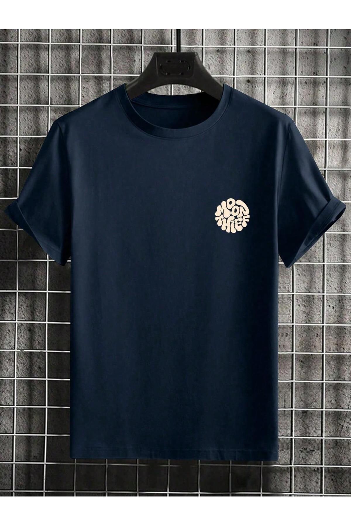 JANSO GROUP - ERKEK PAMUKLU BASKILi CAPRI ITALIA TSHIRT OVERSİZE BÜYÜK BEDEN