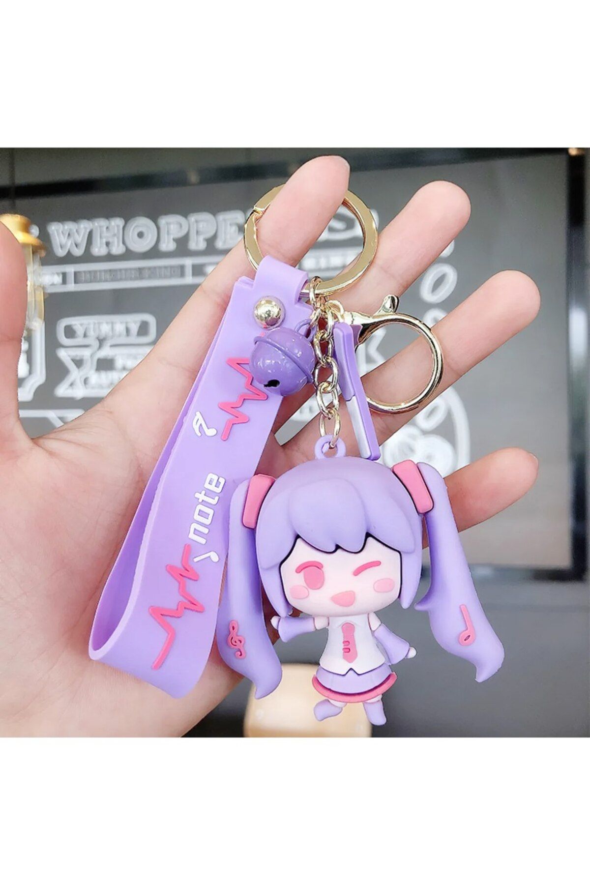 FG KONNİCHİWA Anime Hatsune Miku LAITO MEIKO Kagamine Rin Len Anahtarlık Ve Çanta Aksesuarı