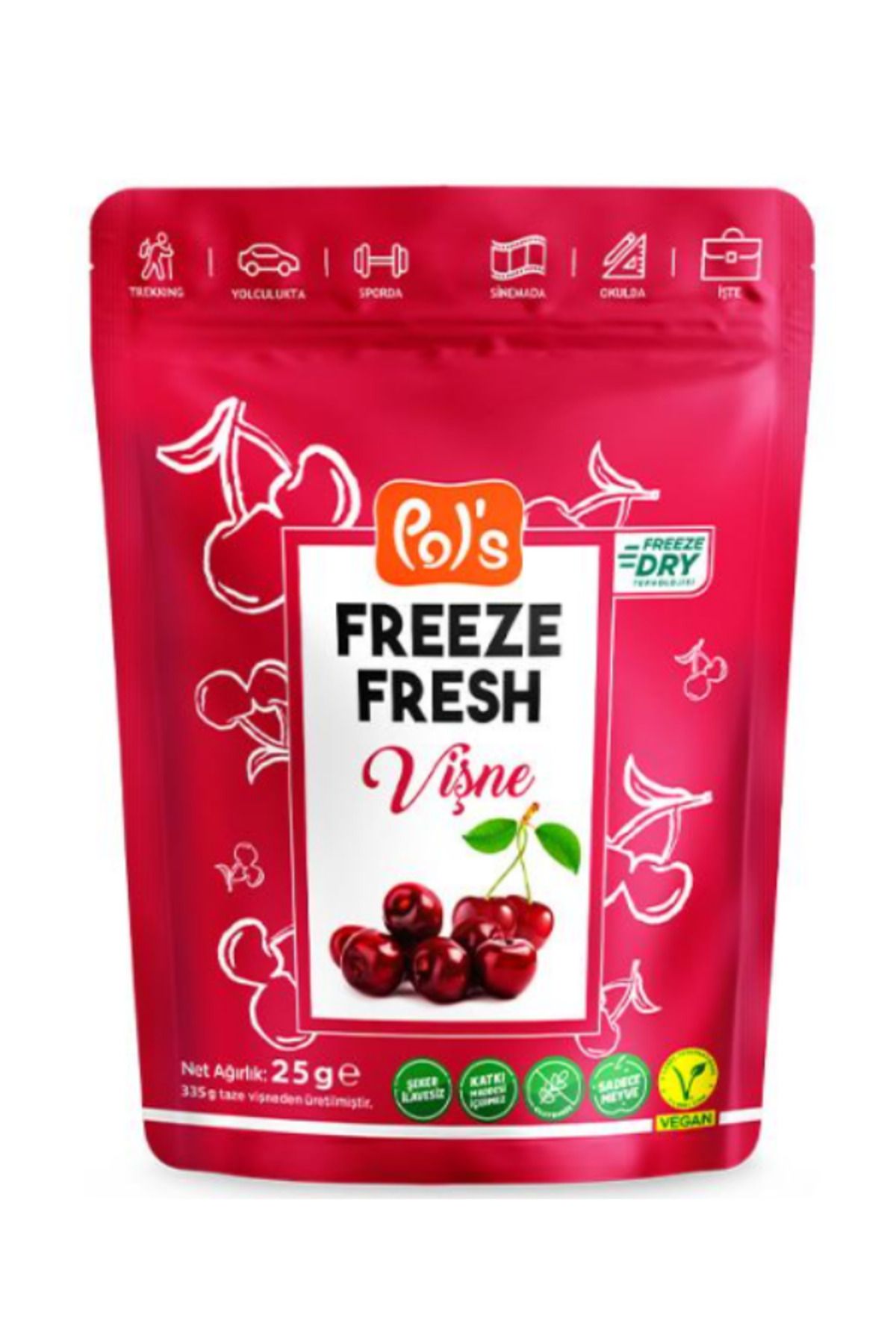 NW NessiWorld Nessiworld Pol’s Freeze Fresh Vişne 20 Gr