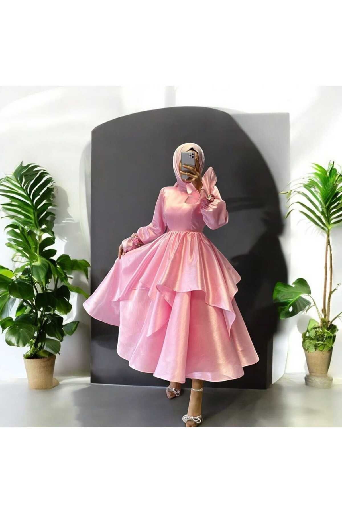Zarif peri model tesetür abiye