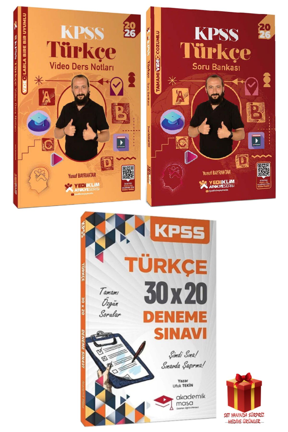 Yediiklim Yayınları 2026 Yediiklim KPSS Türkçe Soru Bankası+Türkçe Soru Bankası+Yargı Türkçe Deneme