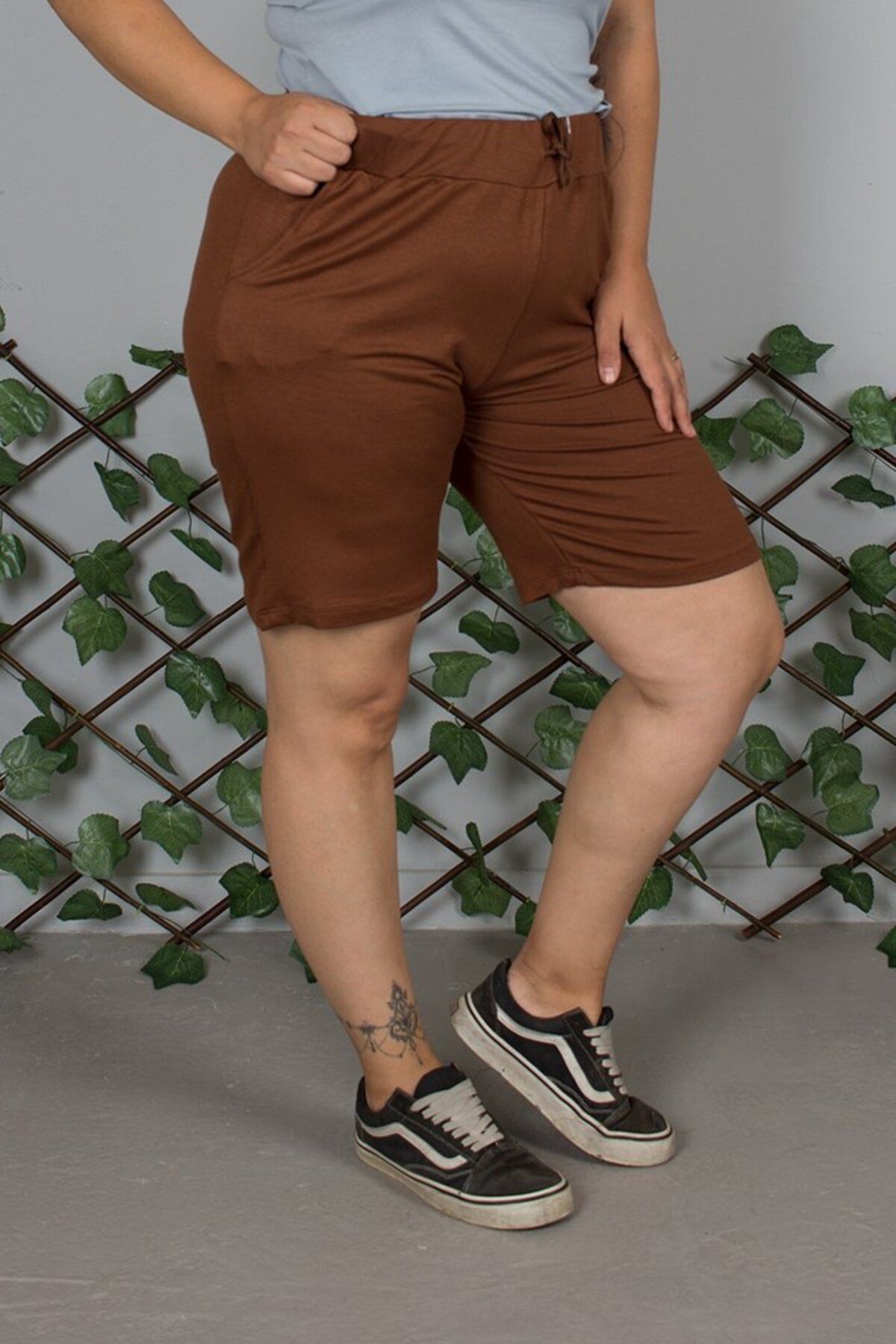 Truva XXL-Plus Size Combed Cotton Shorts – Comfortable and Flexible for Daily Use 4