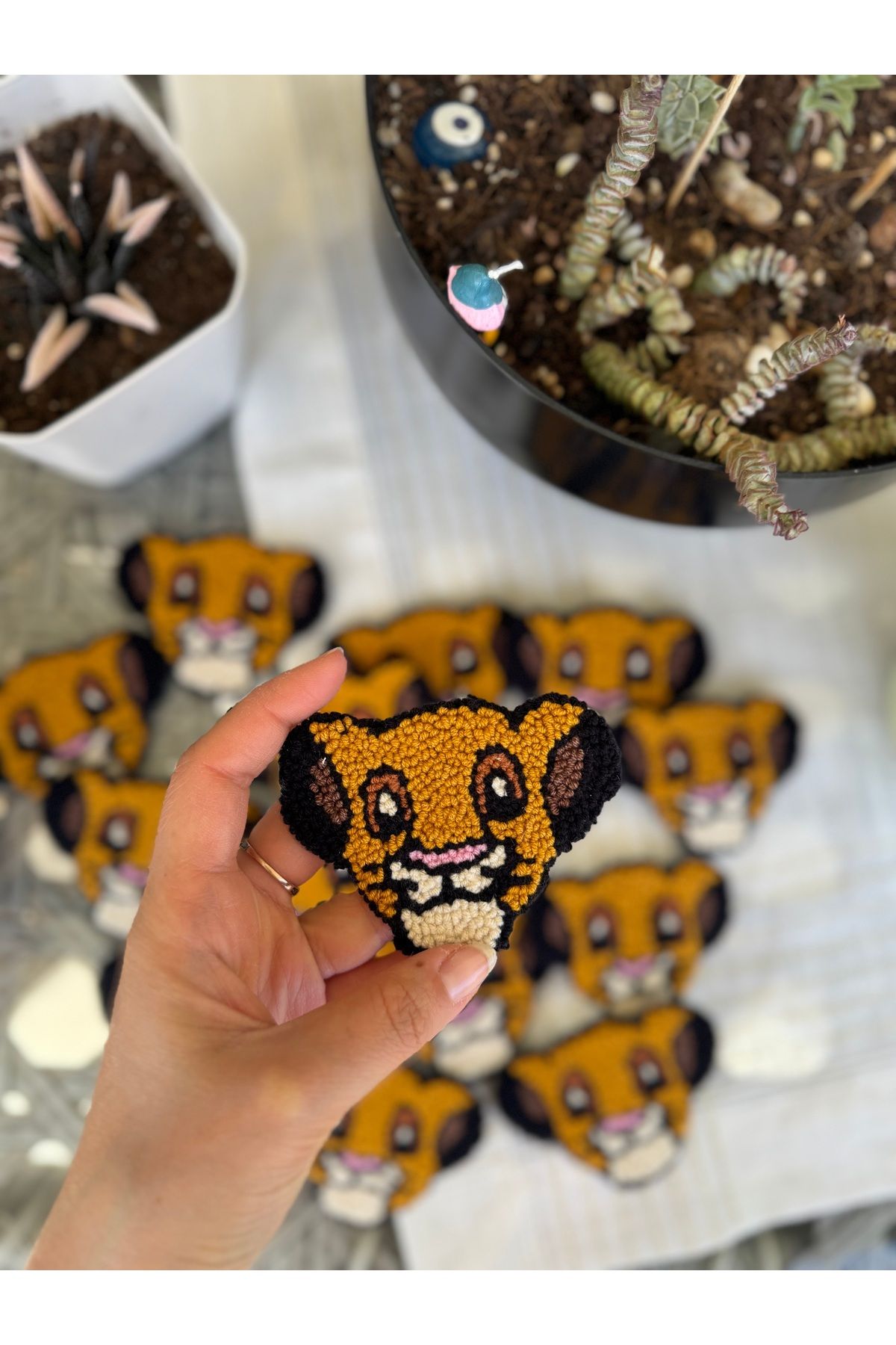 TKhome Punch Simba Doğum Günü Hediyelik Magnet 15 adet