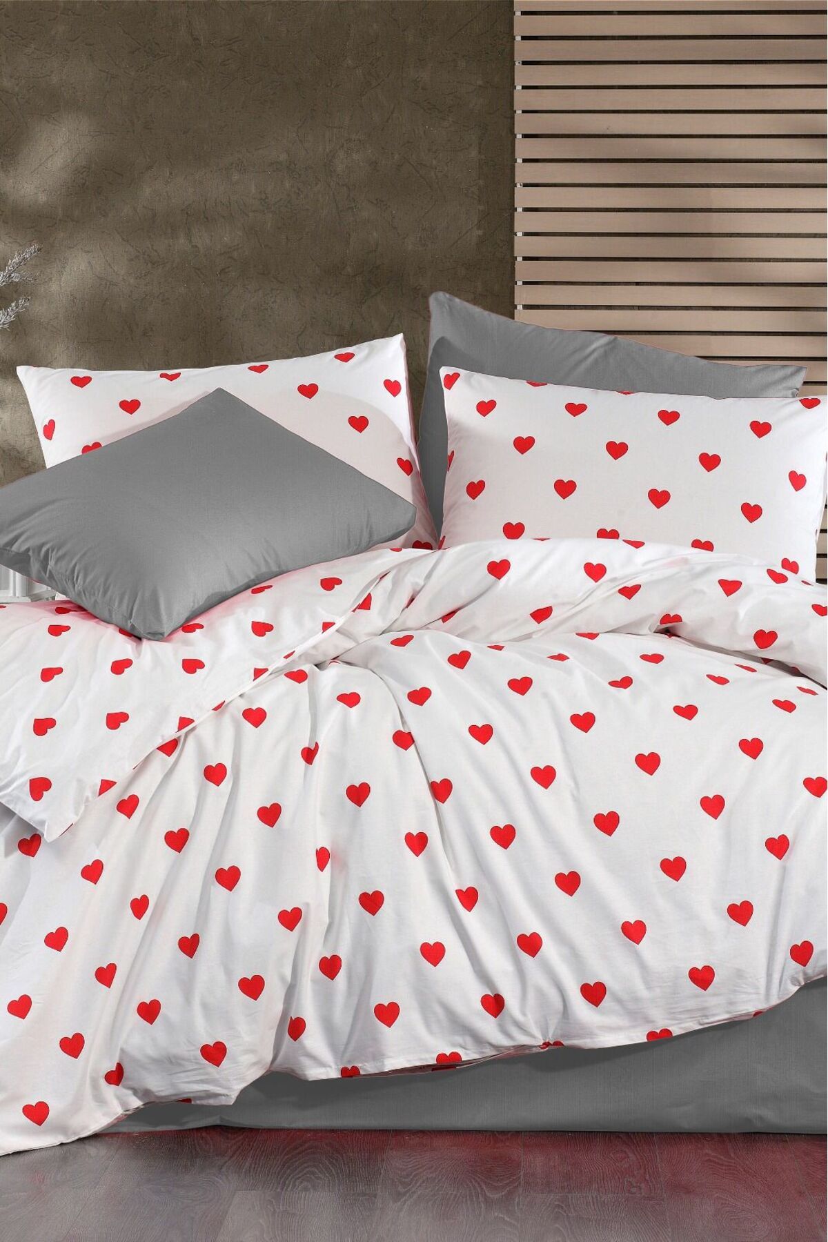 AYBERK HOME TEXTİLE DÖRT MEVSİM KAPİTONELİ ÇİFT KİŞİLİK NEVRESİM SETİ - L126