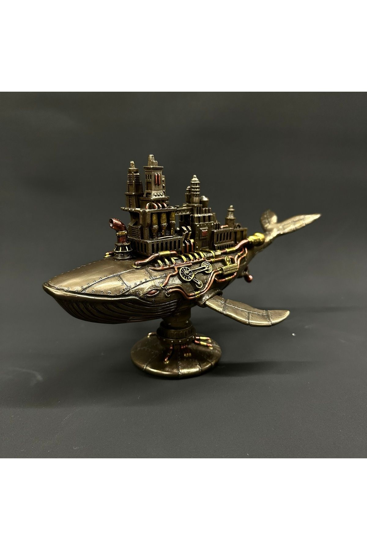 AresAltes Galaktik Balina Savaş Gemisi Steampunk Dekor Veronese Design