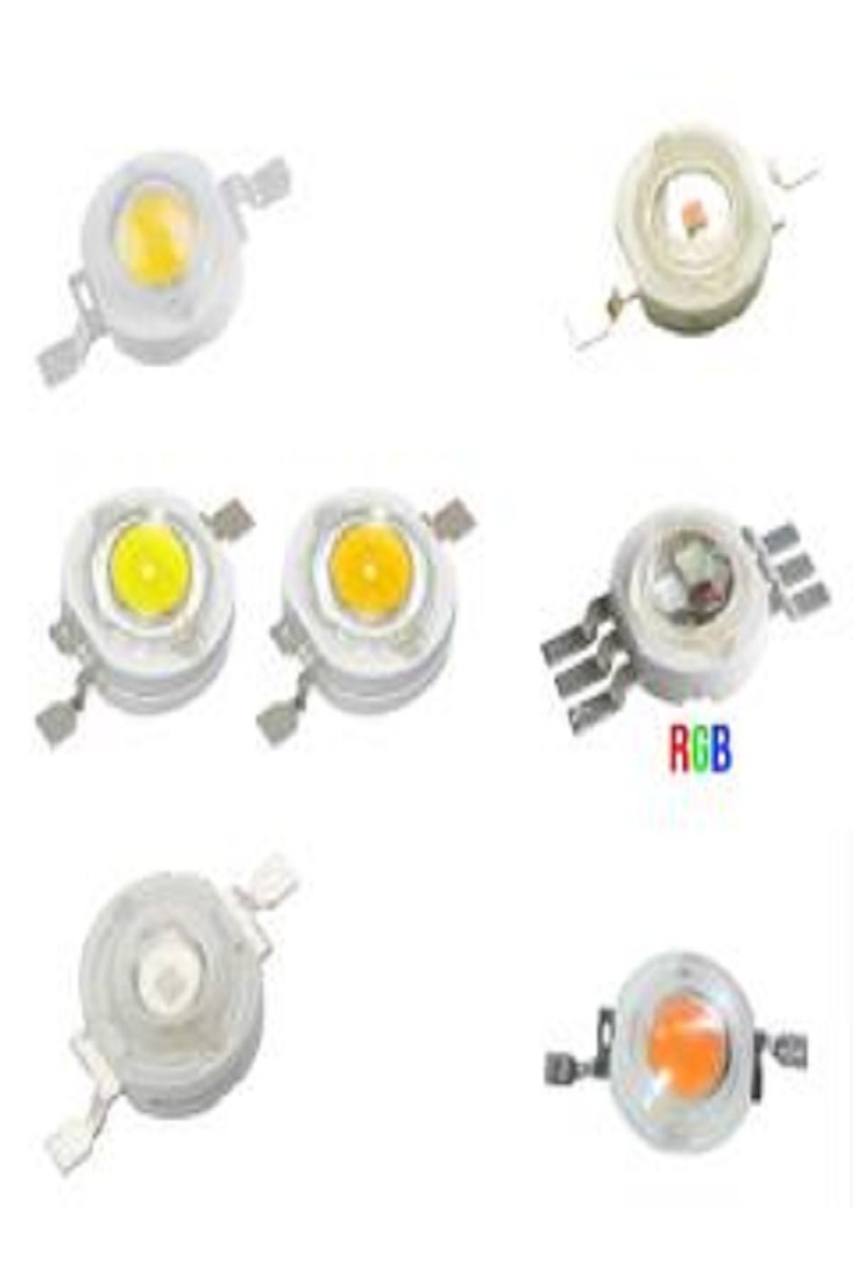 BOLLED POWER LED 1 WATT RGB